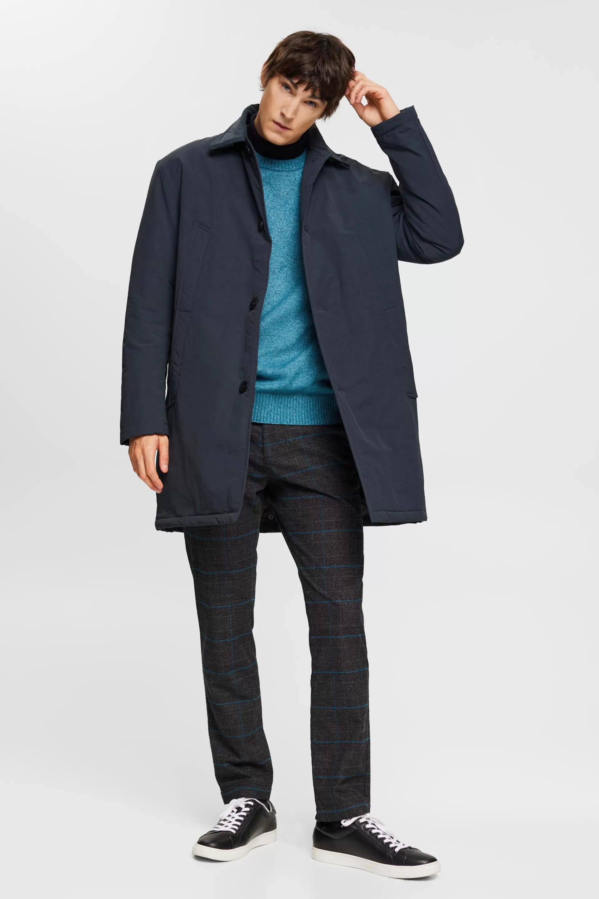 Langer Mac Coat-ESPRIT Shop