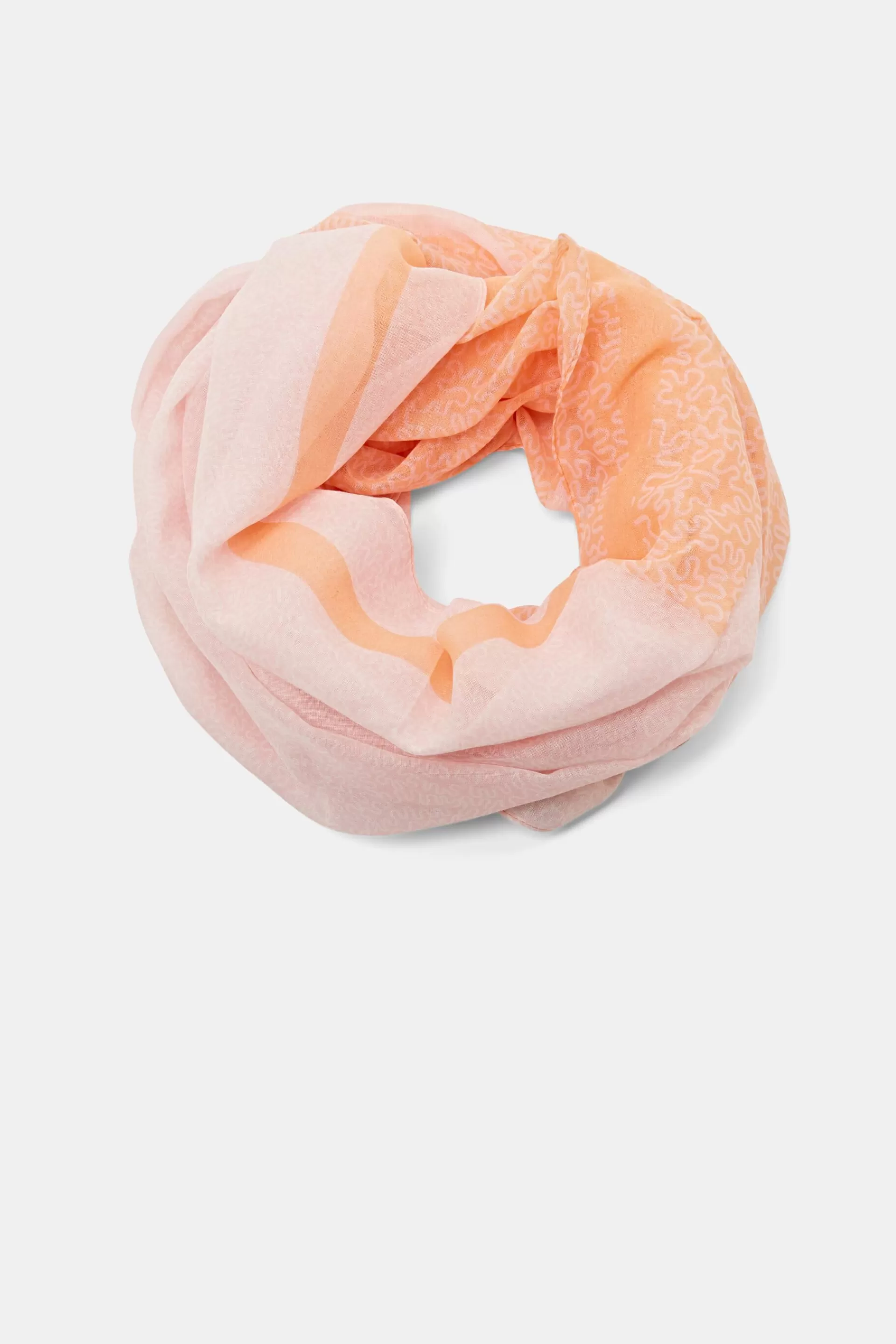 Leichter Schal mit Print-ESPRIT Sale