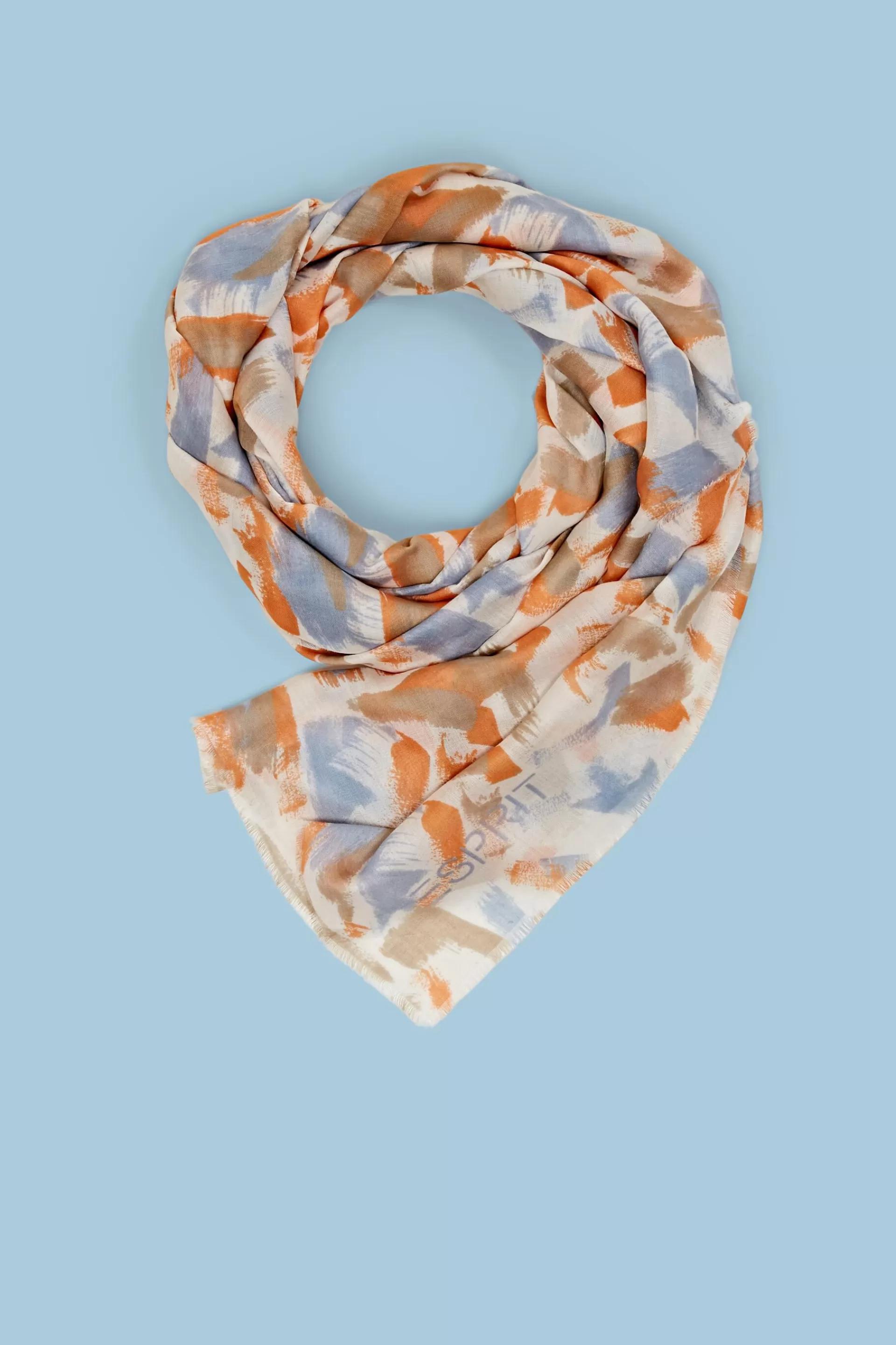 Leichter Schal mit Print-ESPRIT New