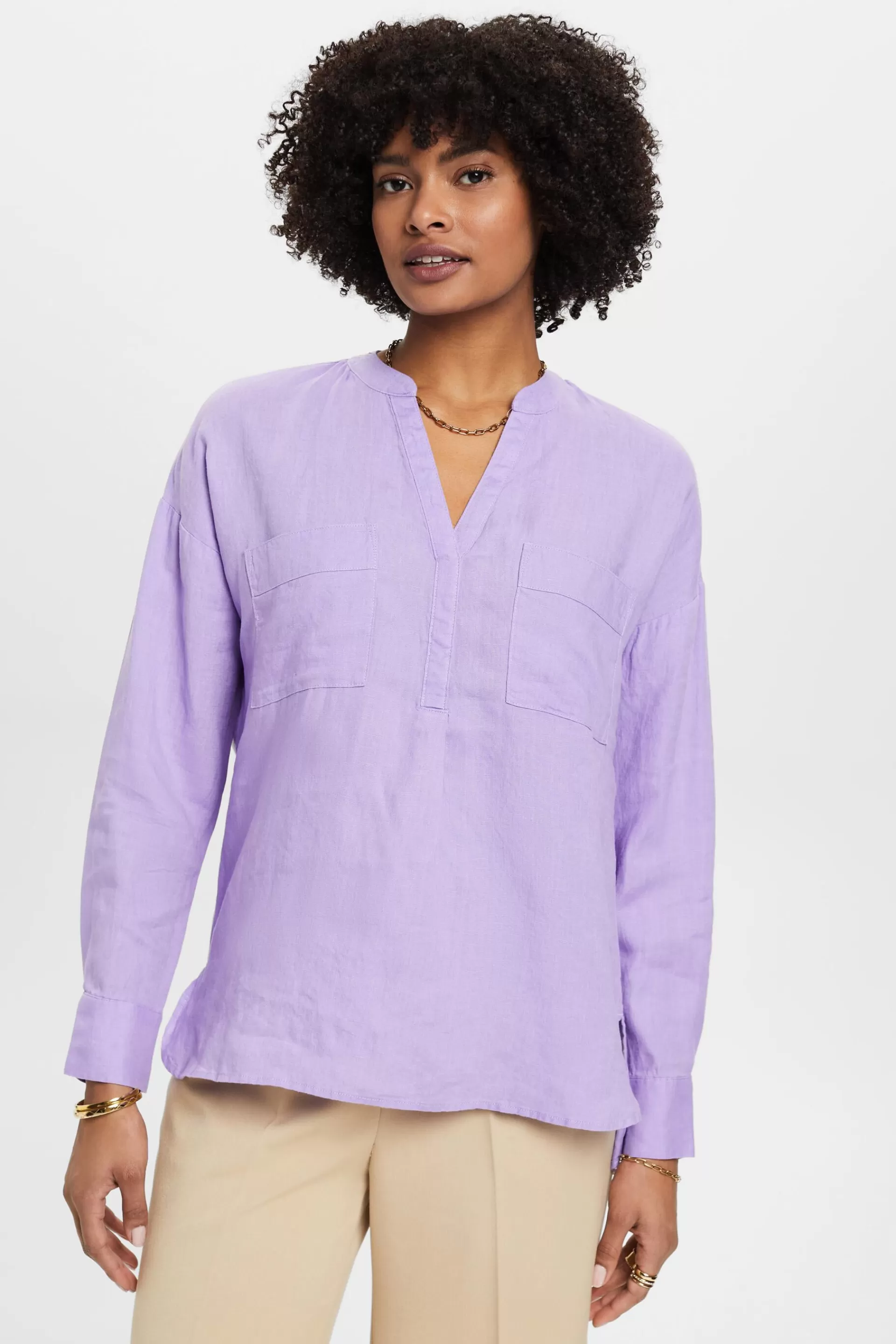 Leinenbluse-ESPRIT Shop