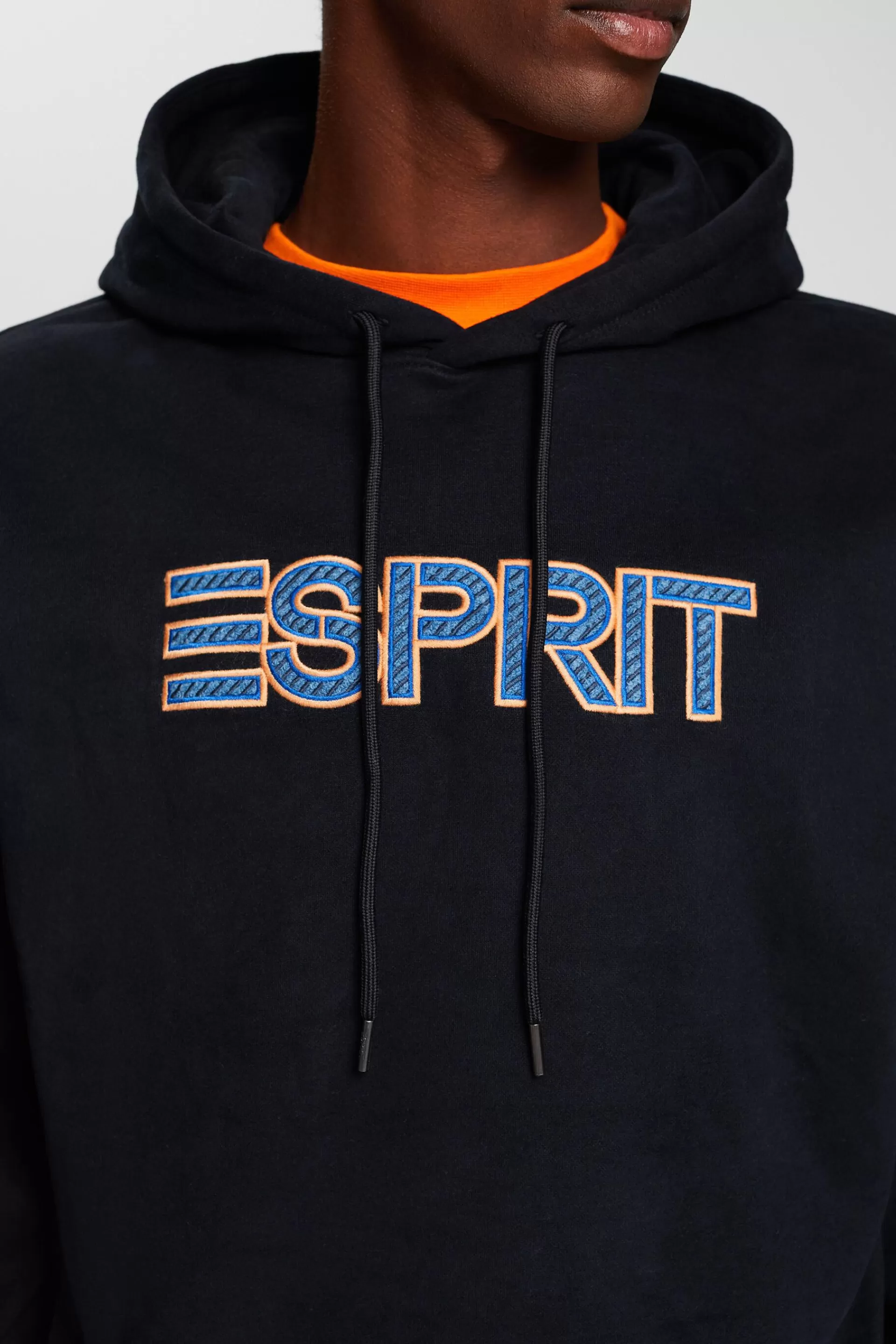 Logo-Hoodie aus Baumwollmix-ESPRIT New