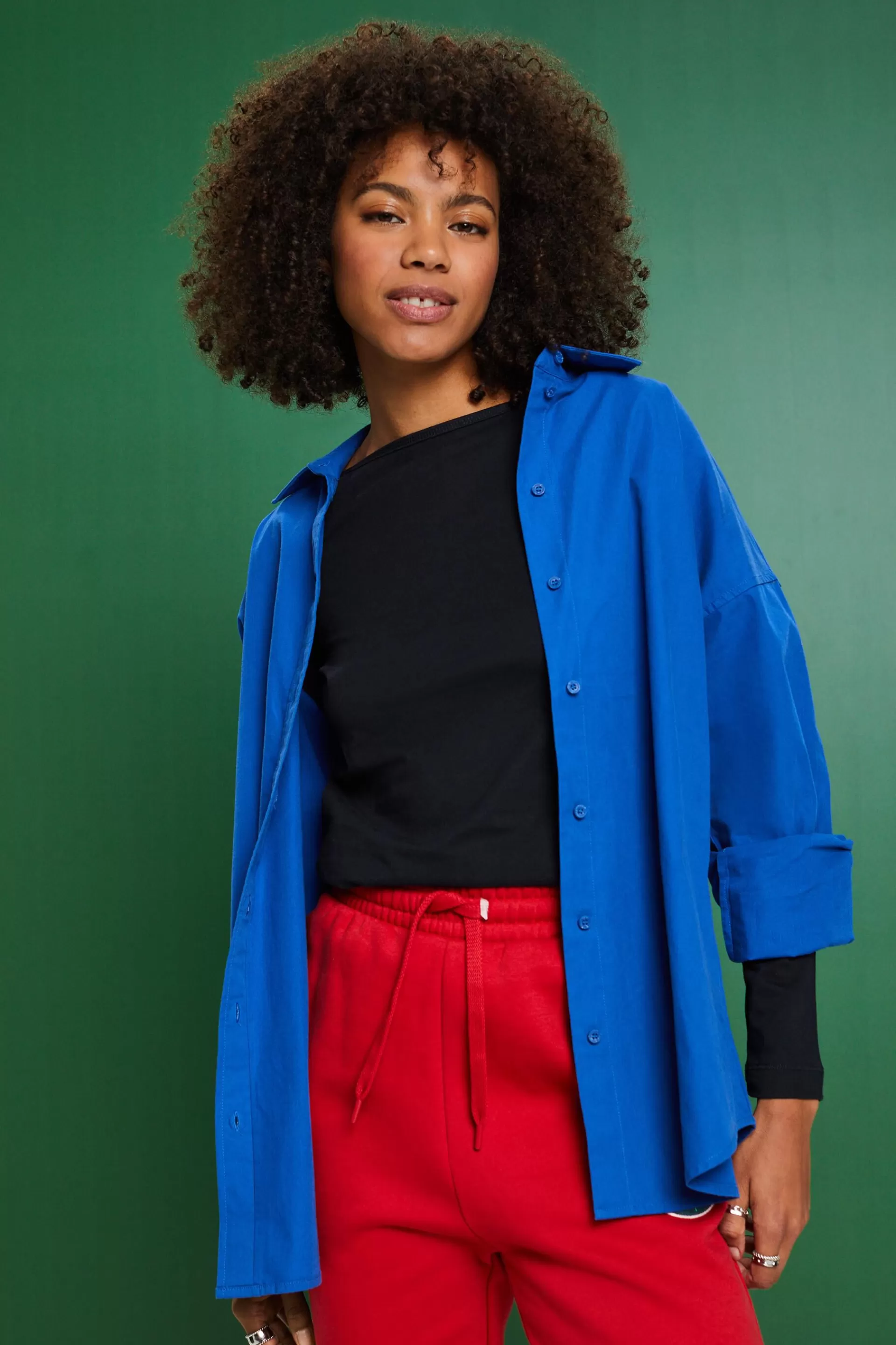 Longsleeve aus Bio-Baumwolle-ESPRIT Fashion