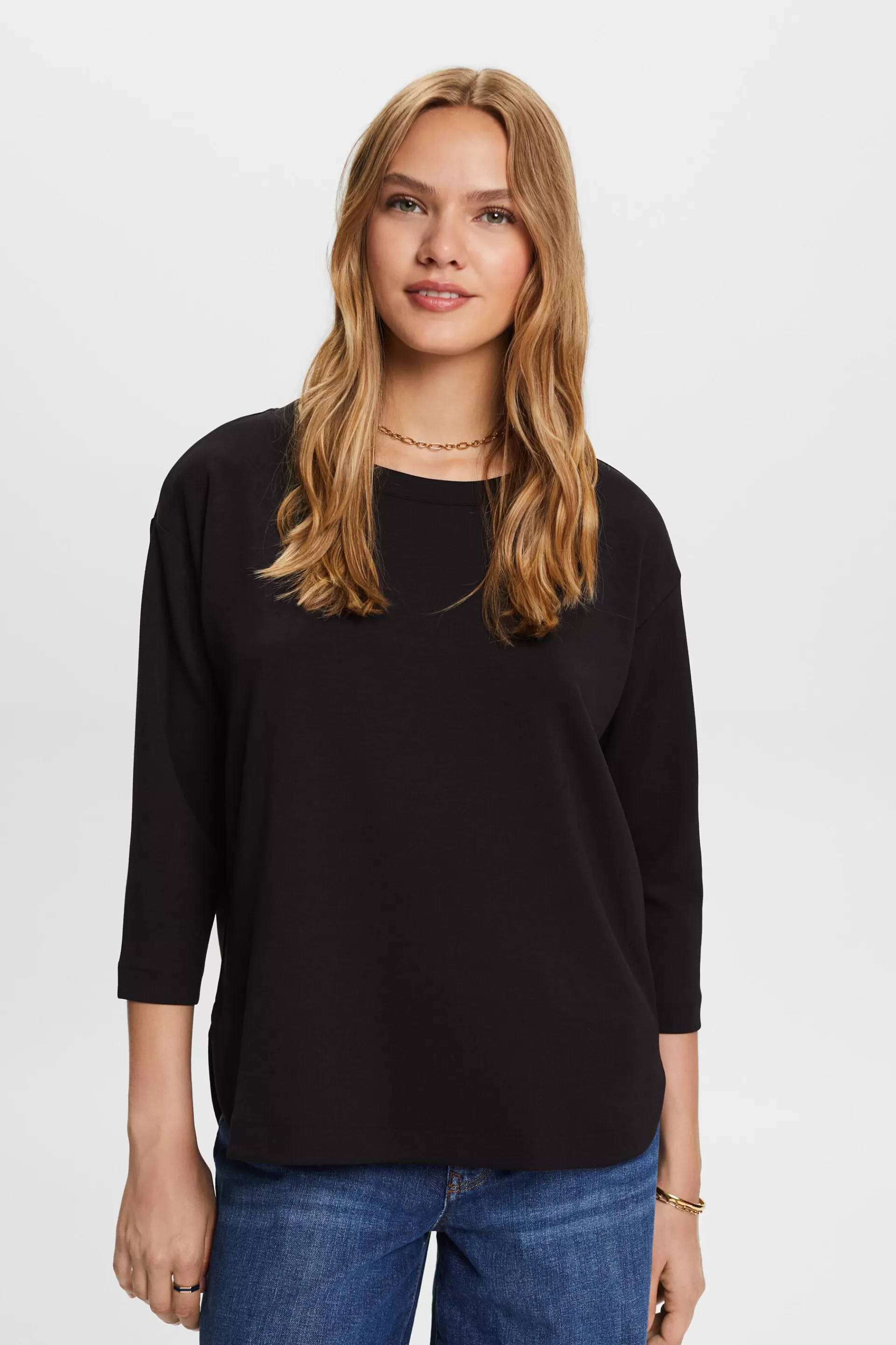 Longsleeve in lockerer Passform-ESPRIT Outlet