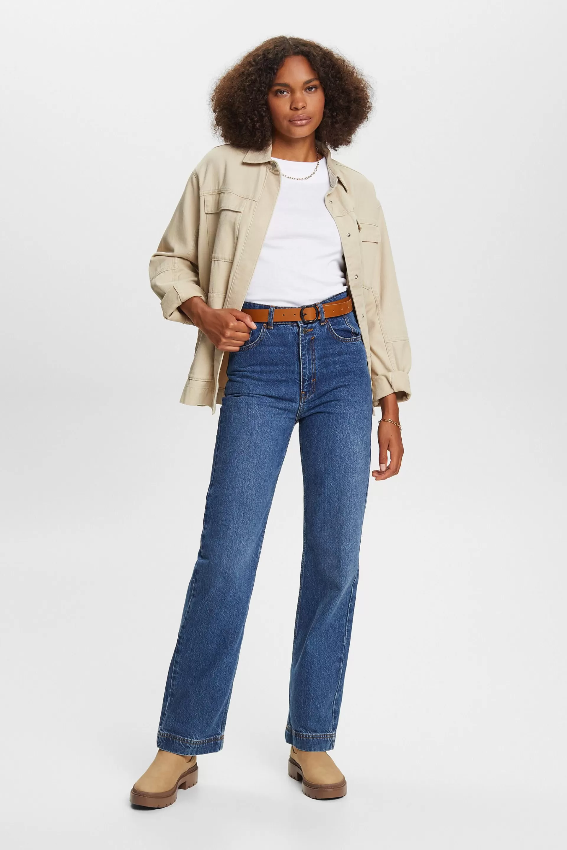 Longsleeve mit Bootausschnitt-ESPRIT Outlet