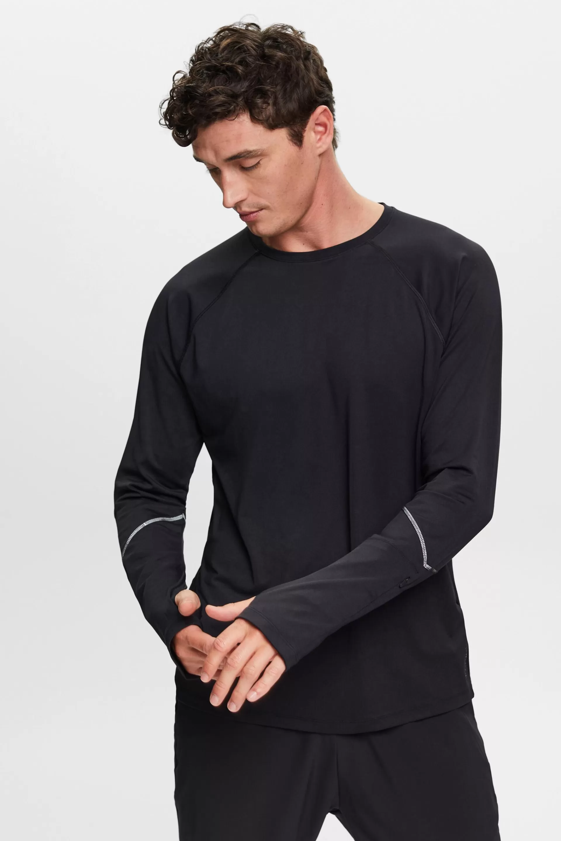 Longsleeve mit Daumenlöchern-ESPRIT Online
