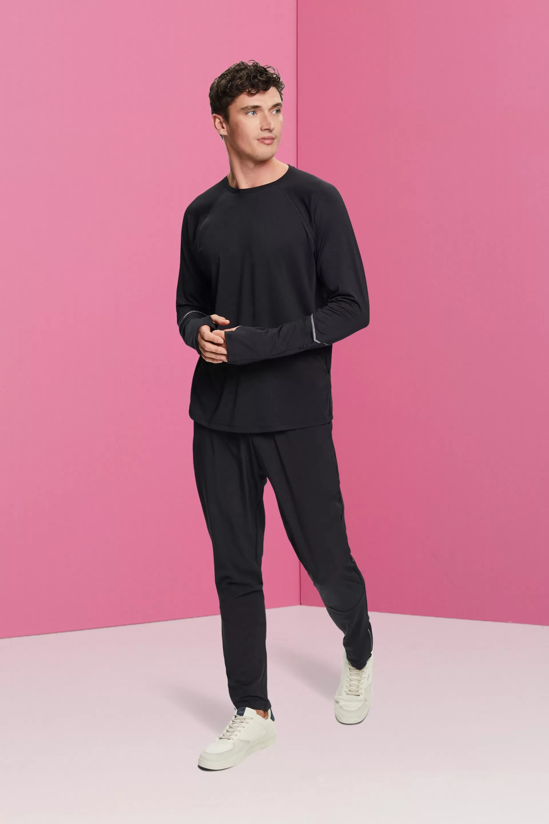 Longsleeve mit Daumenlöchern-ESPRIT Online