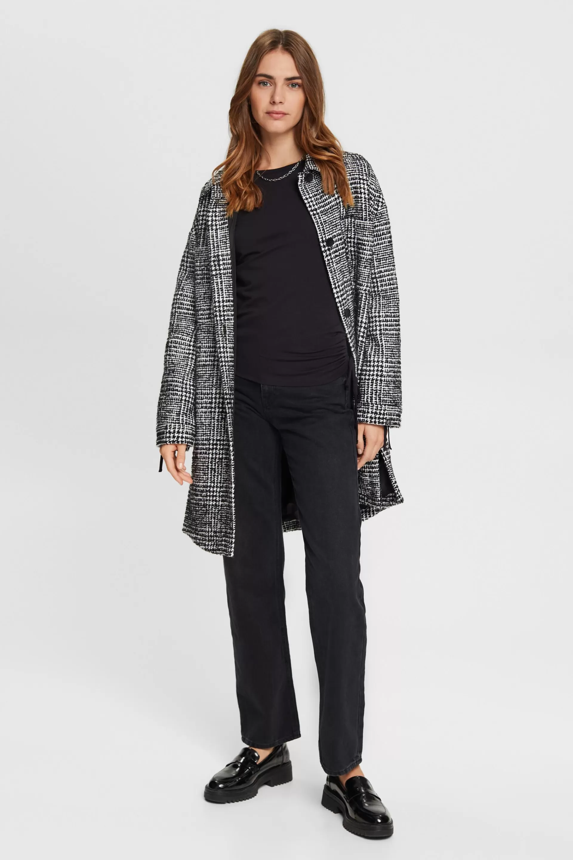 Longsleeve mit Kordelzug-ESPRIT Outlet