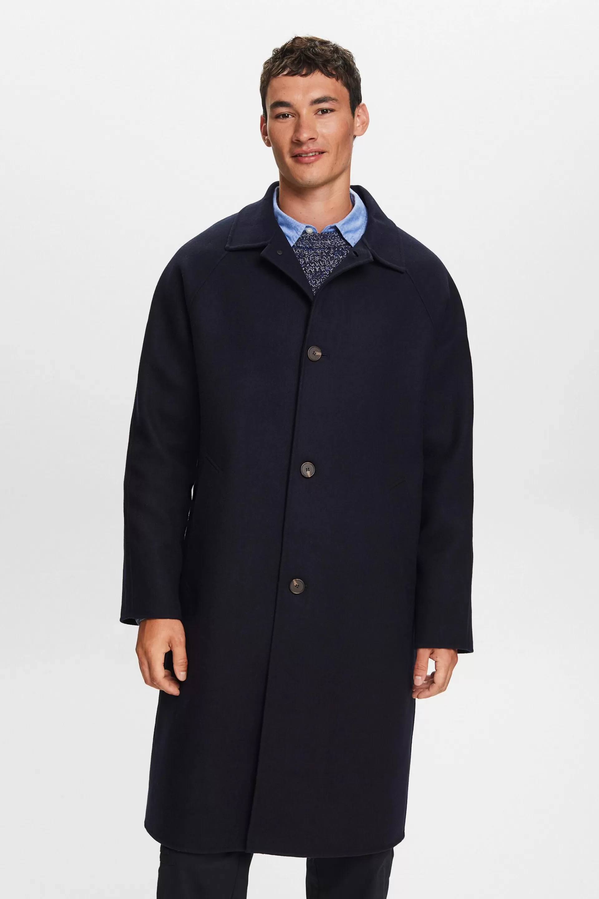 Mac Coat aus Wolle-ESPRIT Best