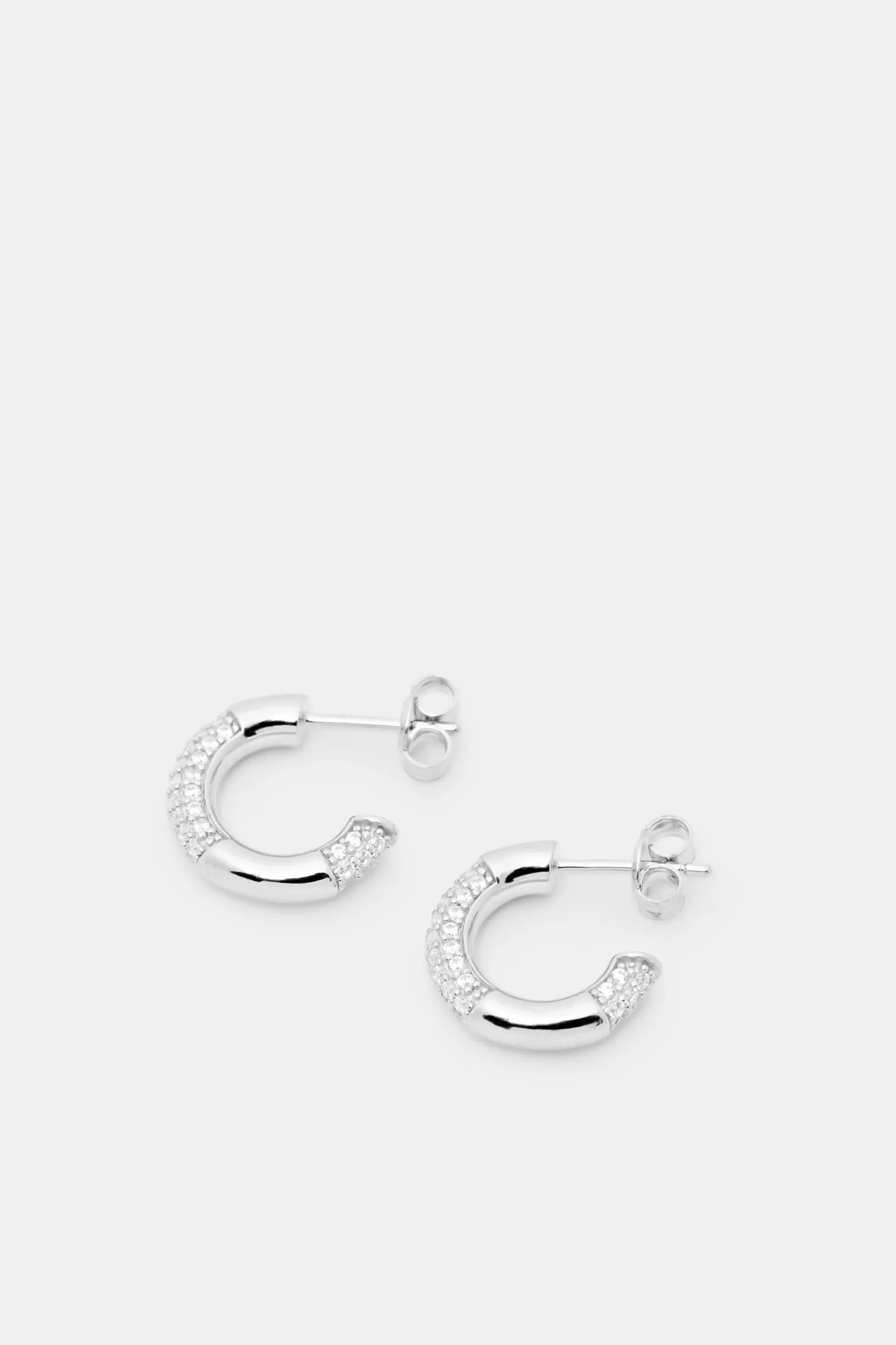 Mini-Creolen aus Sterlingsilber-ESPRIT Online