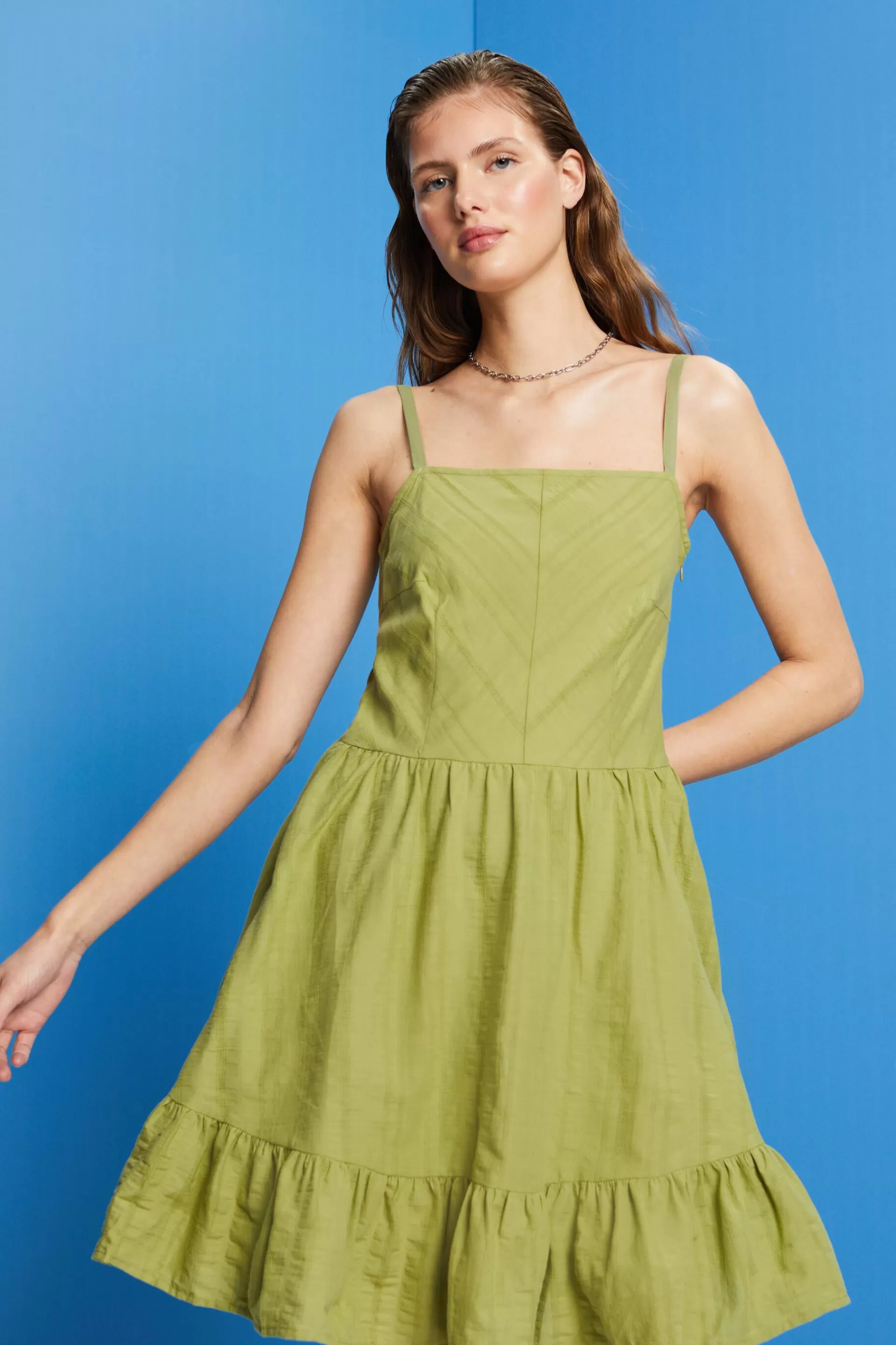 Minikleid aus Baumwolle-ESPRIT Best