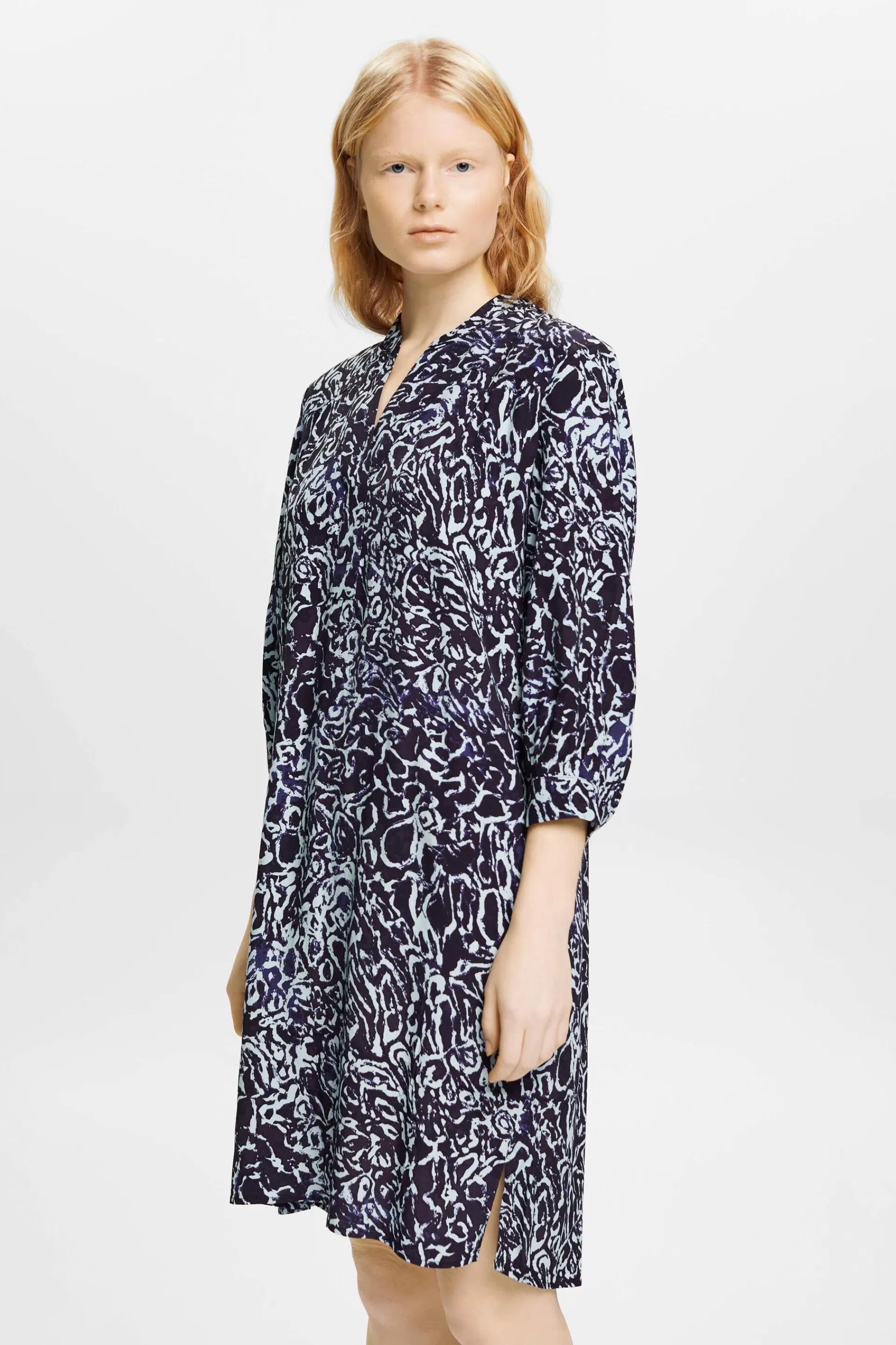 Minikleid mit Allover-Muster-ESPRIT Best