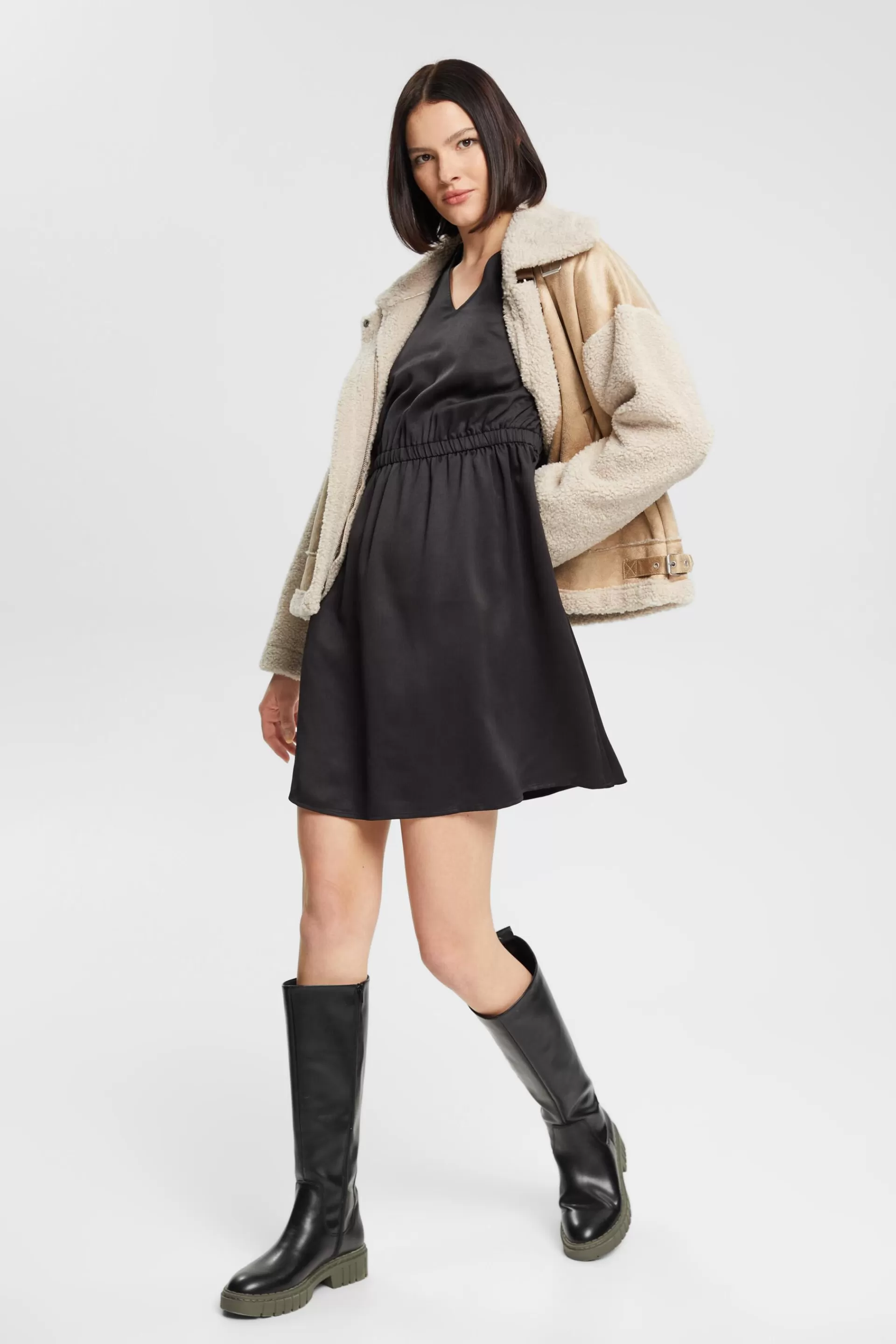 Minikleid mit Polokragen-ESPRIT Best Sale