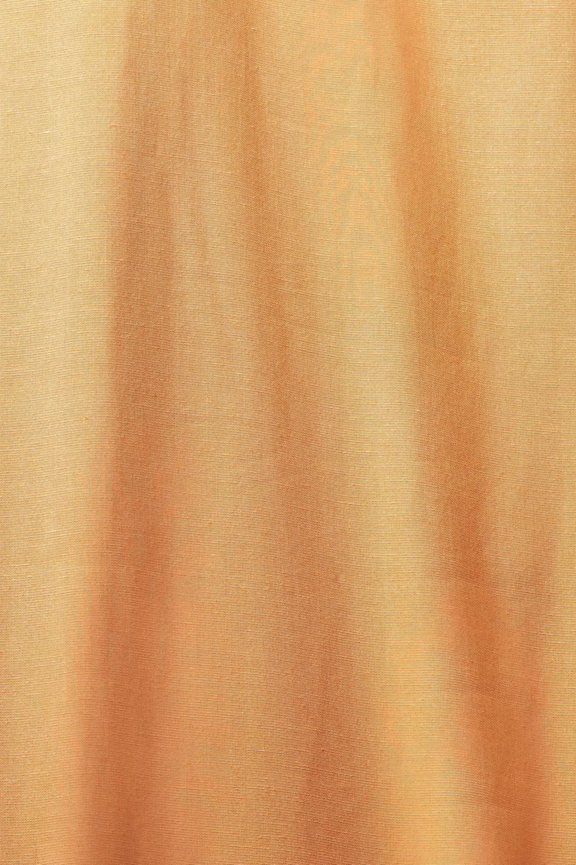 Mit Leinen: Hemdblusenkleid mit Gürtel-ESPRIT Cheap