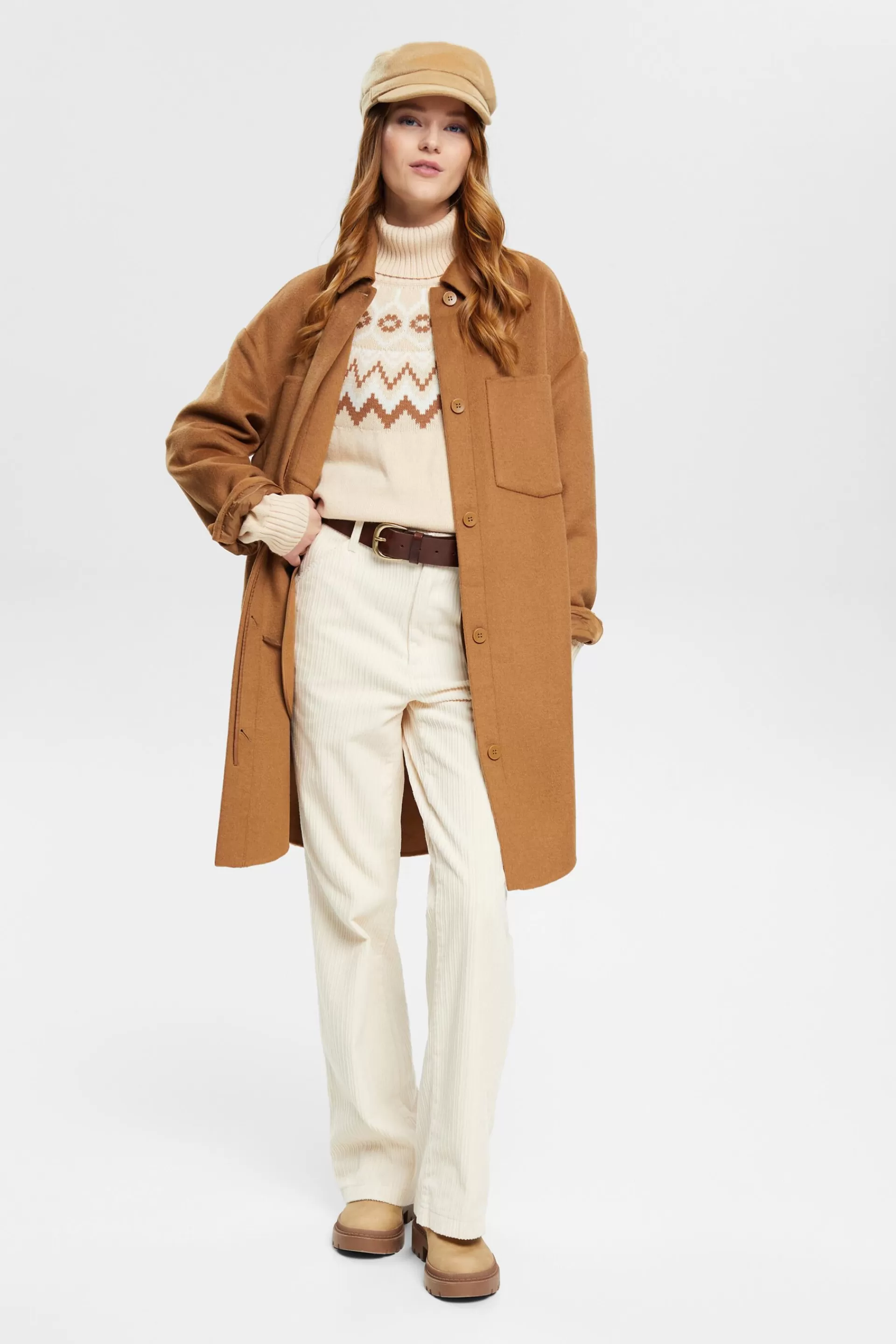 Norweger-Pullover mit Rollkragen-ESPRIT Discount