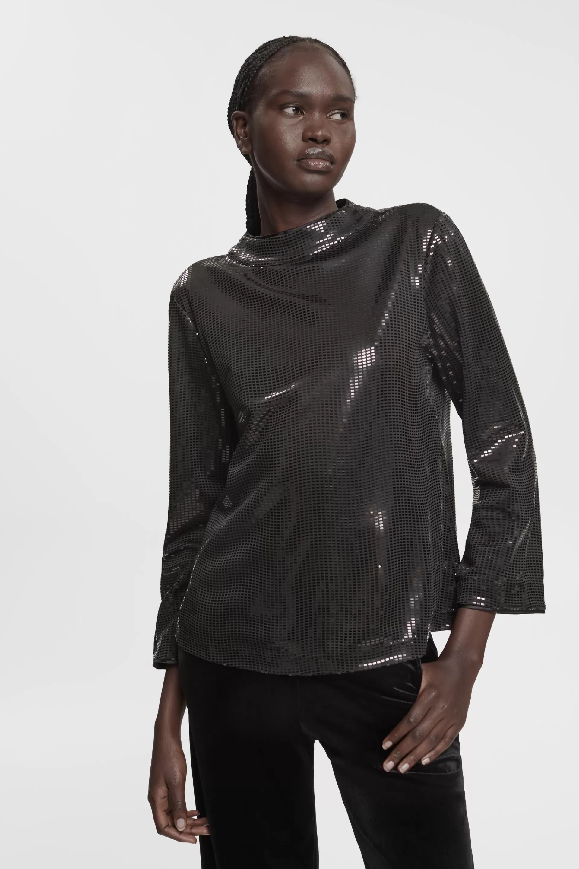 Oberteil mit Folienapplikation-ESPRIT Online