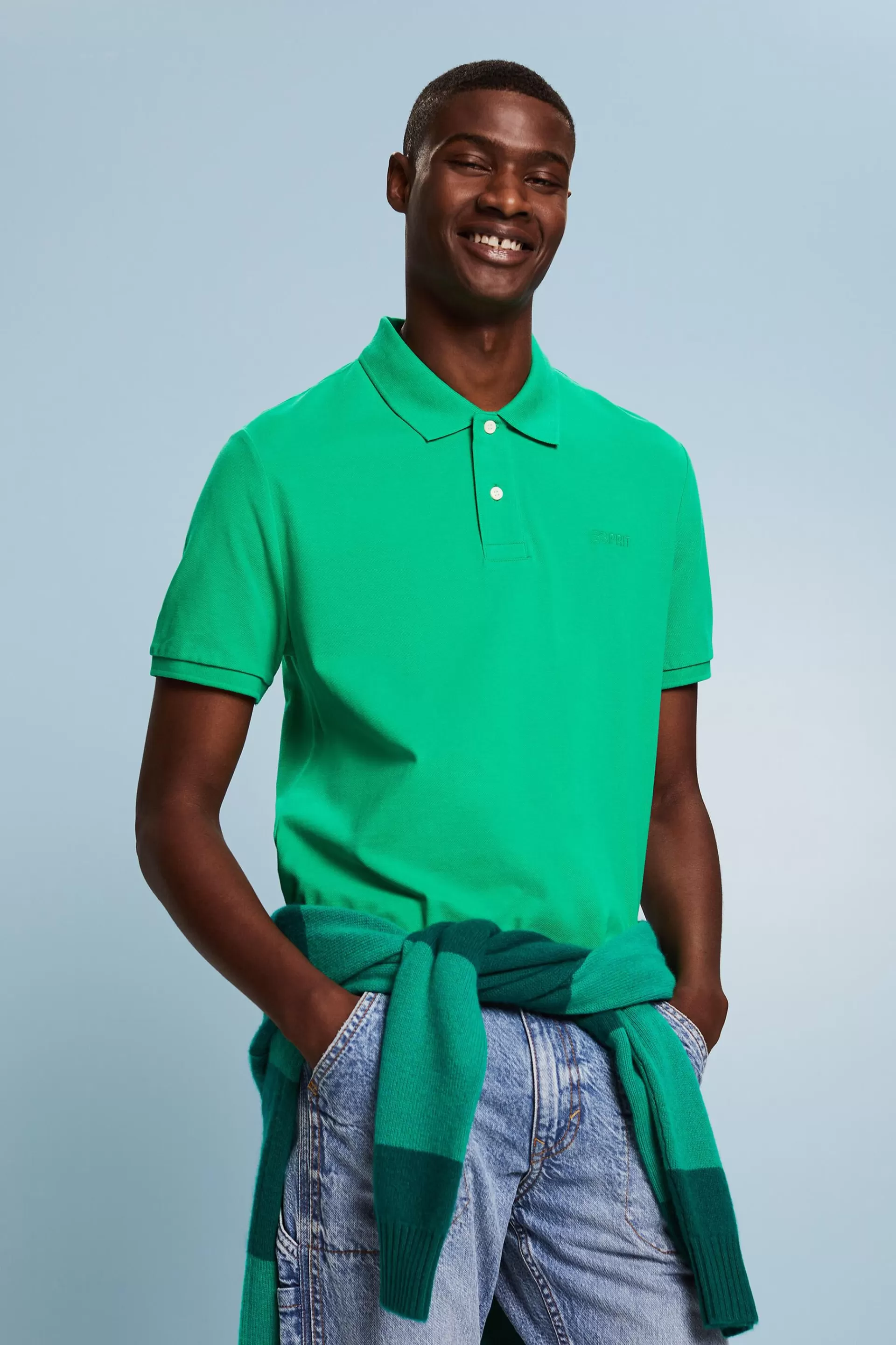 Piqué-Poloshirt-ESPRIT Sale