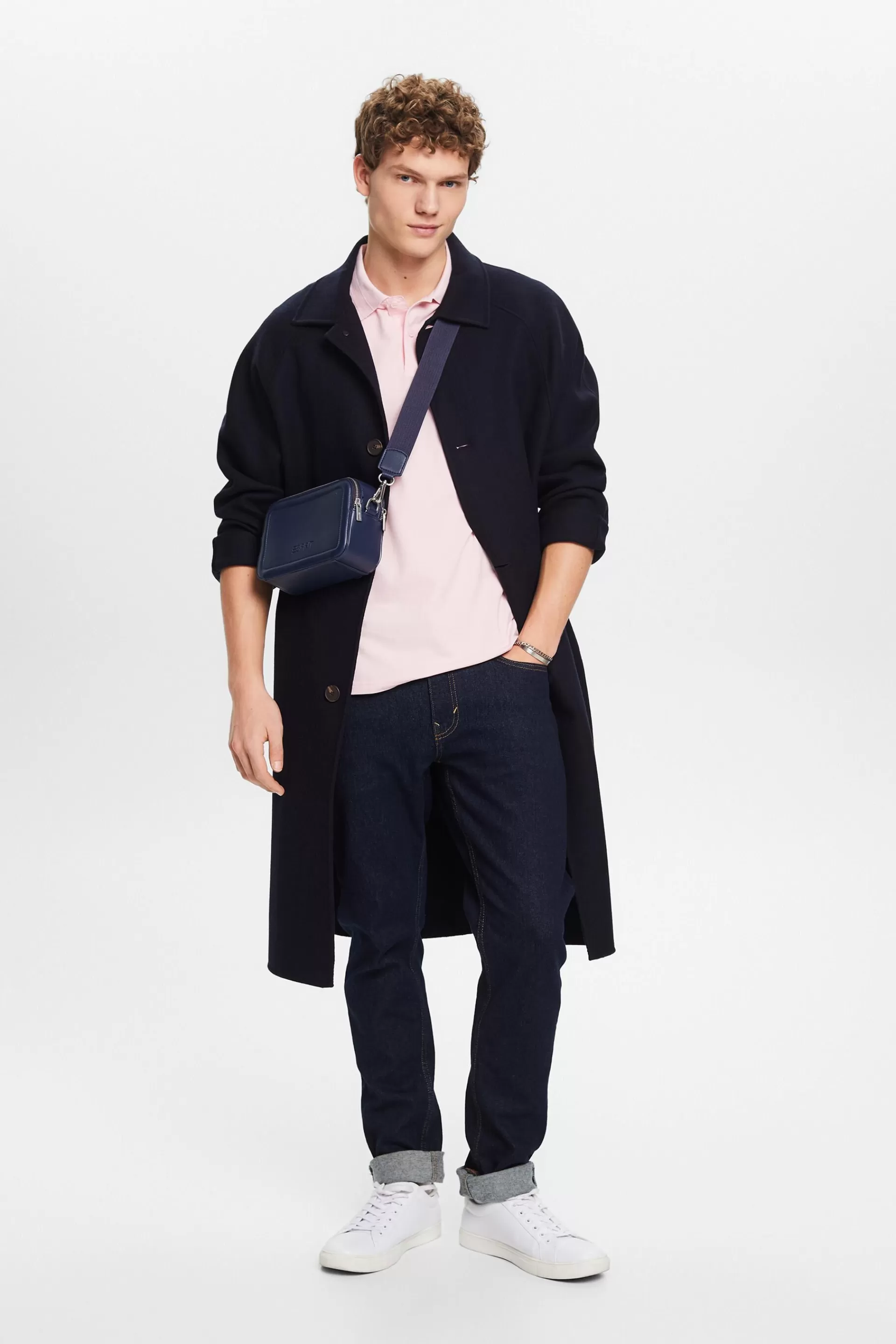 Poloshirt aus Baumwoll-Piqué-ESPRIT Online