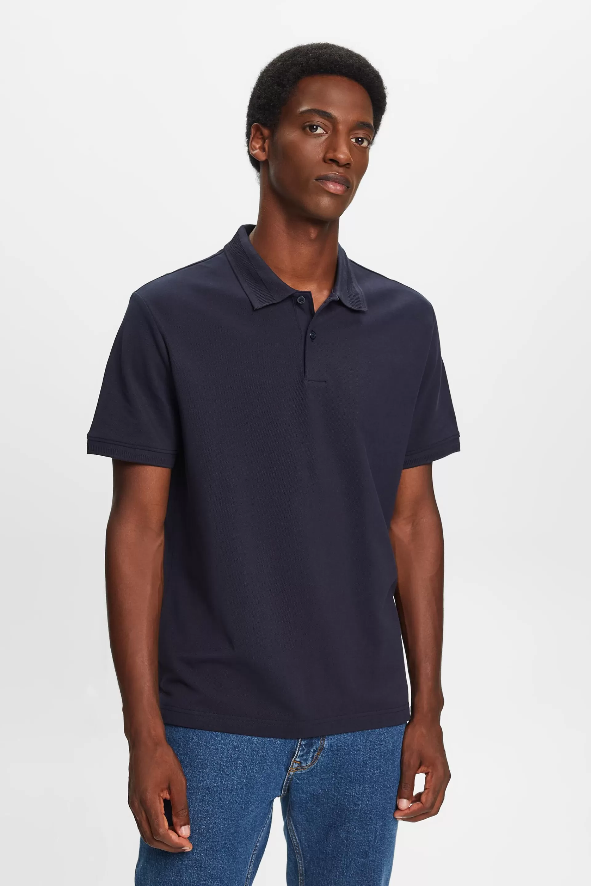 Poloshirt aus Baumwoll-Piqué-ESPRIT Shop