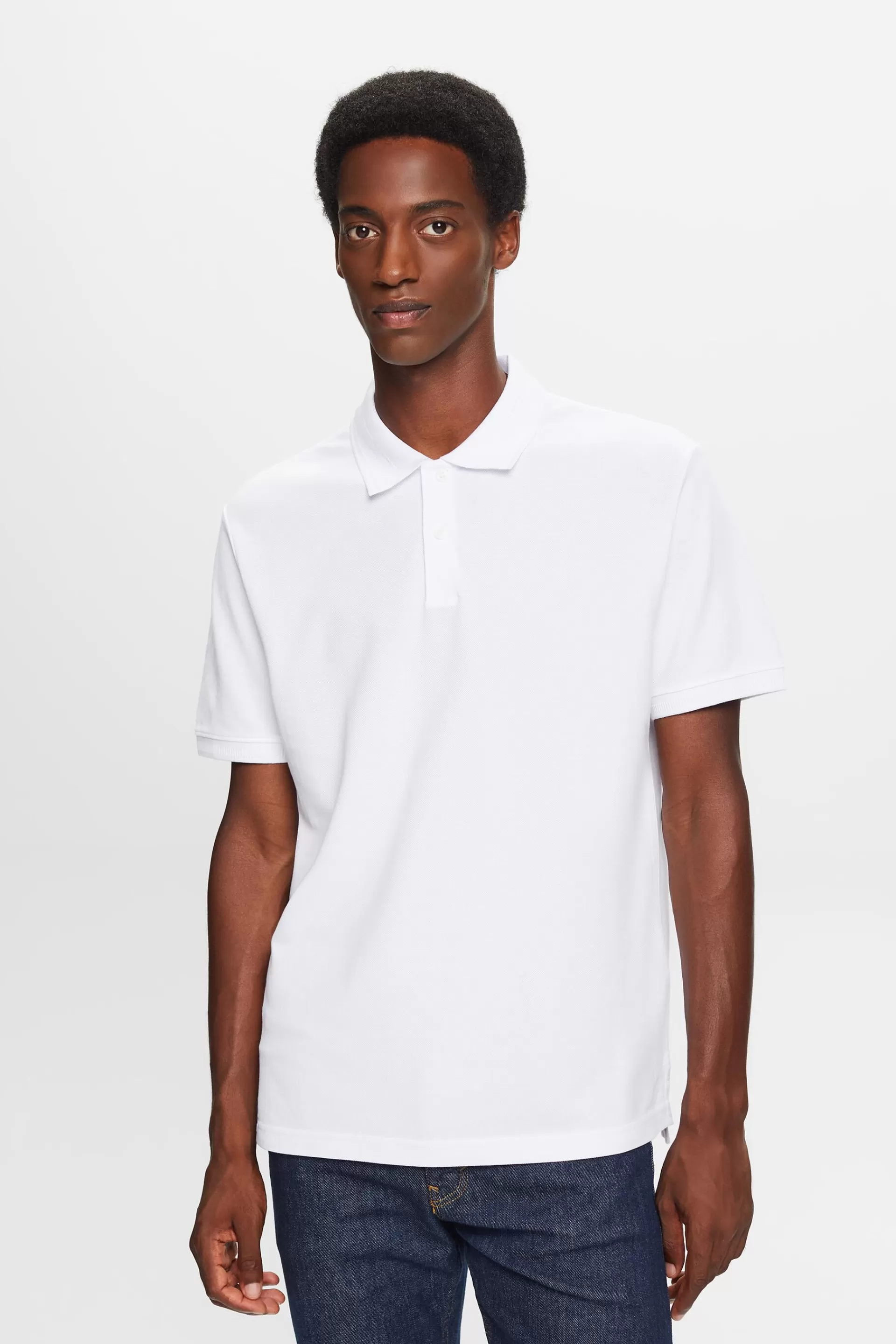Poloshirt aus Baumwoll-Piqué-ESPRIT Shop