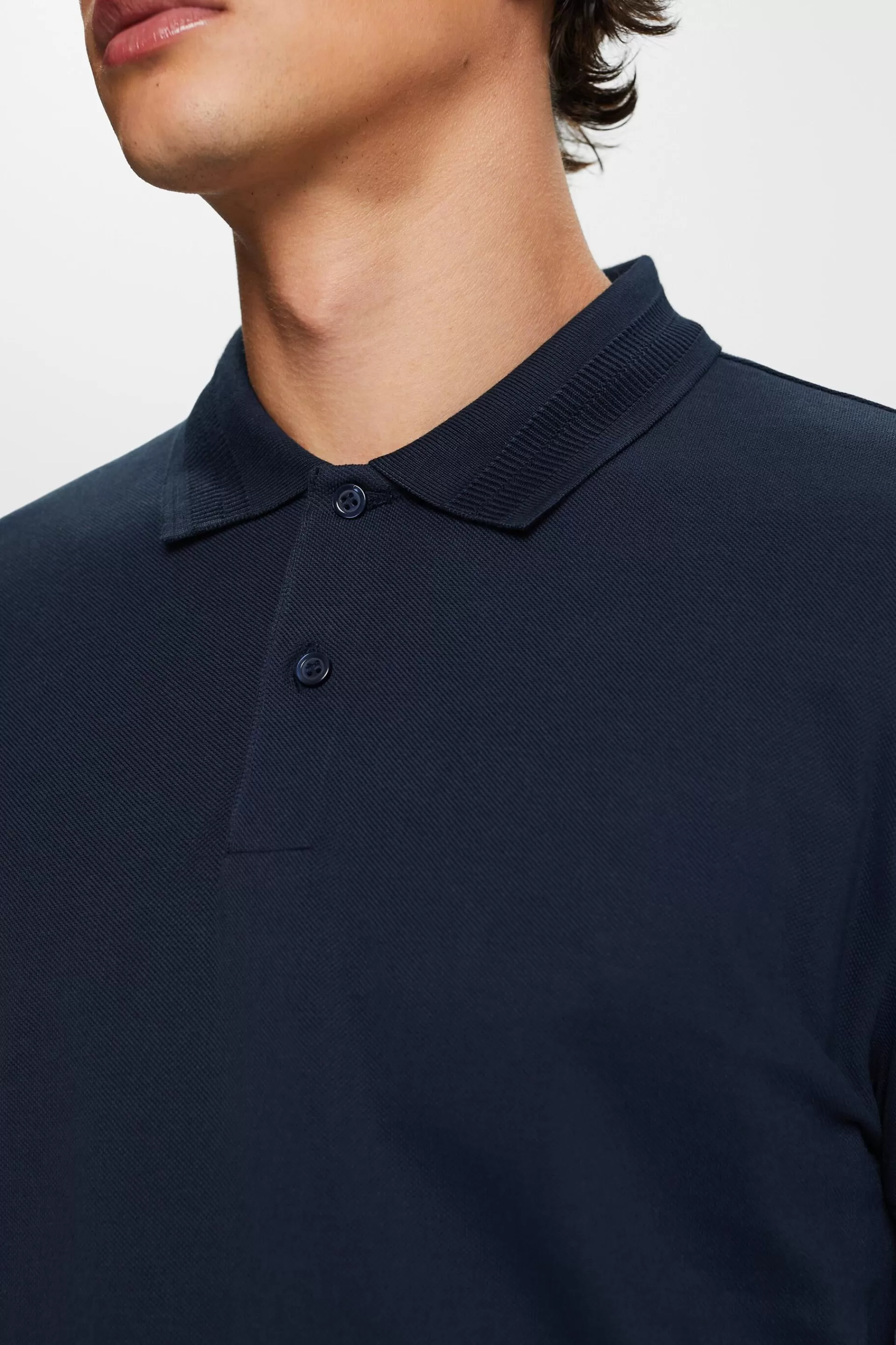 Poloshirt aus Baumwoll-Piqué-ESPRIT Fashion