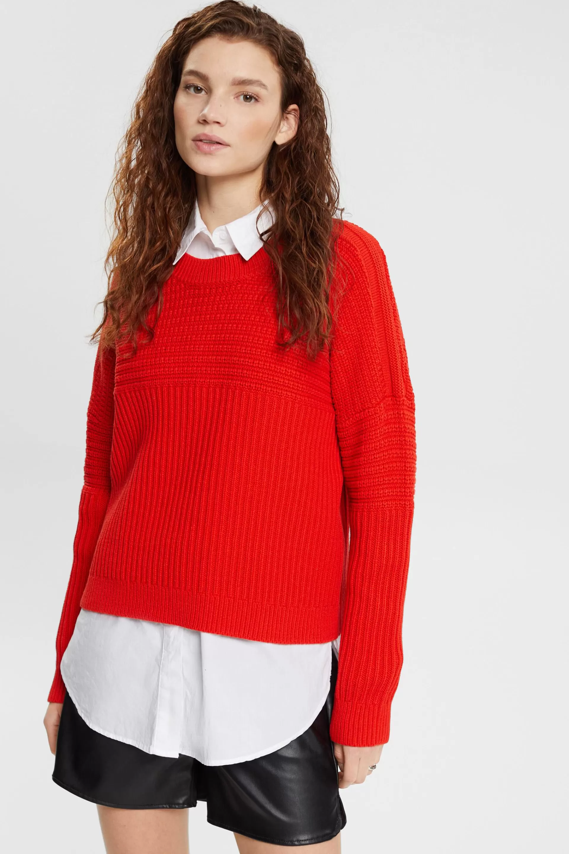 Pullover aus Grobstrick-ESPRIT Shop