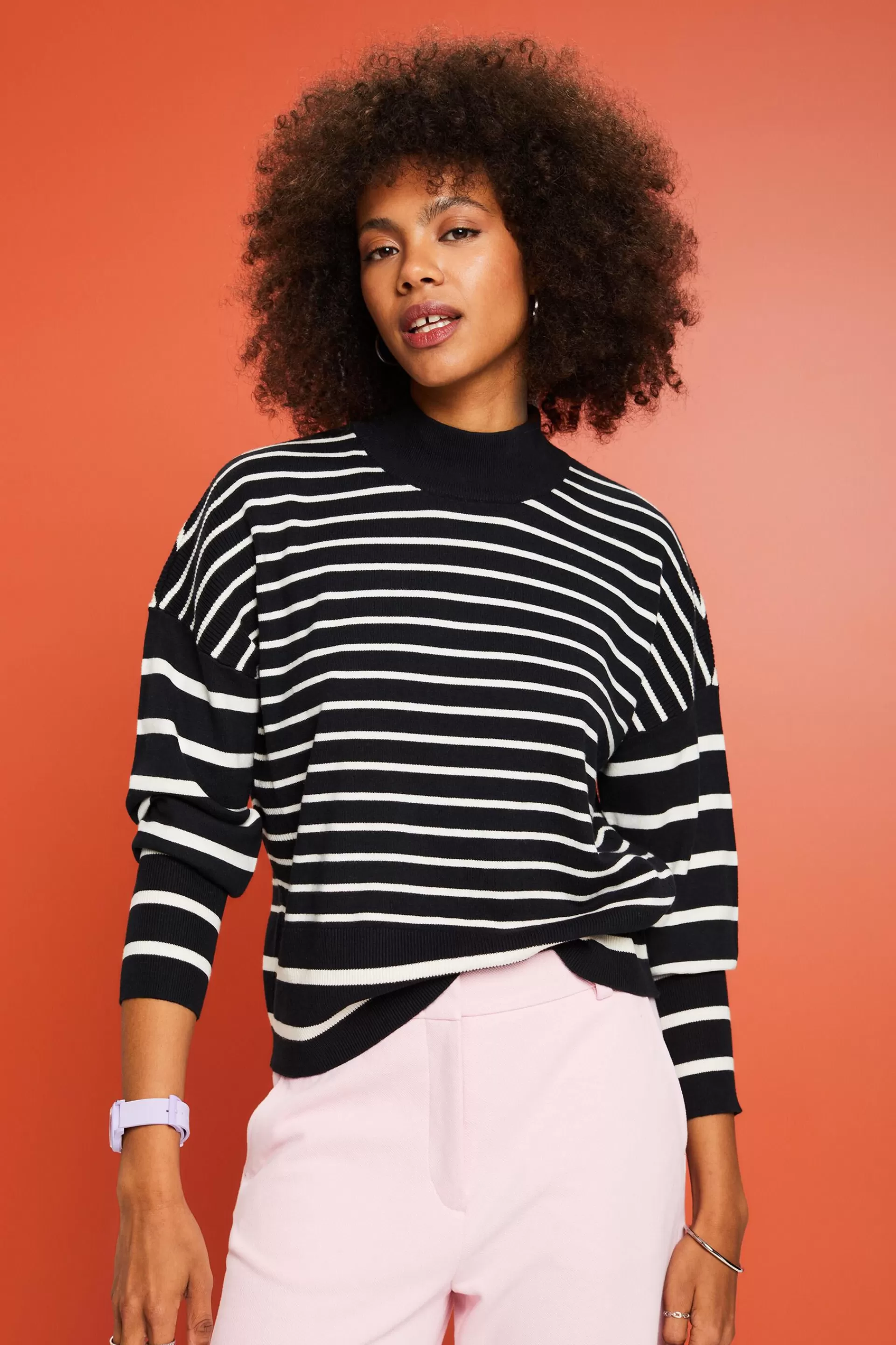 Pullover mit Stehkragen-ESPRIT New