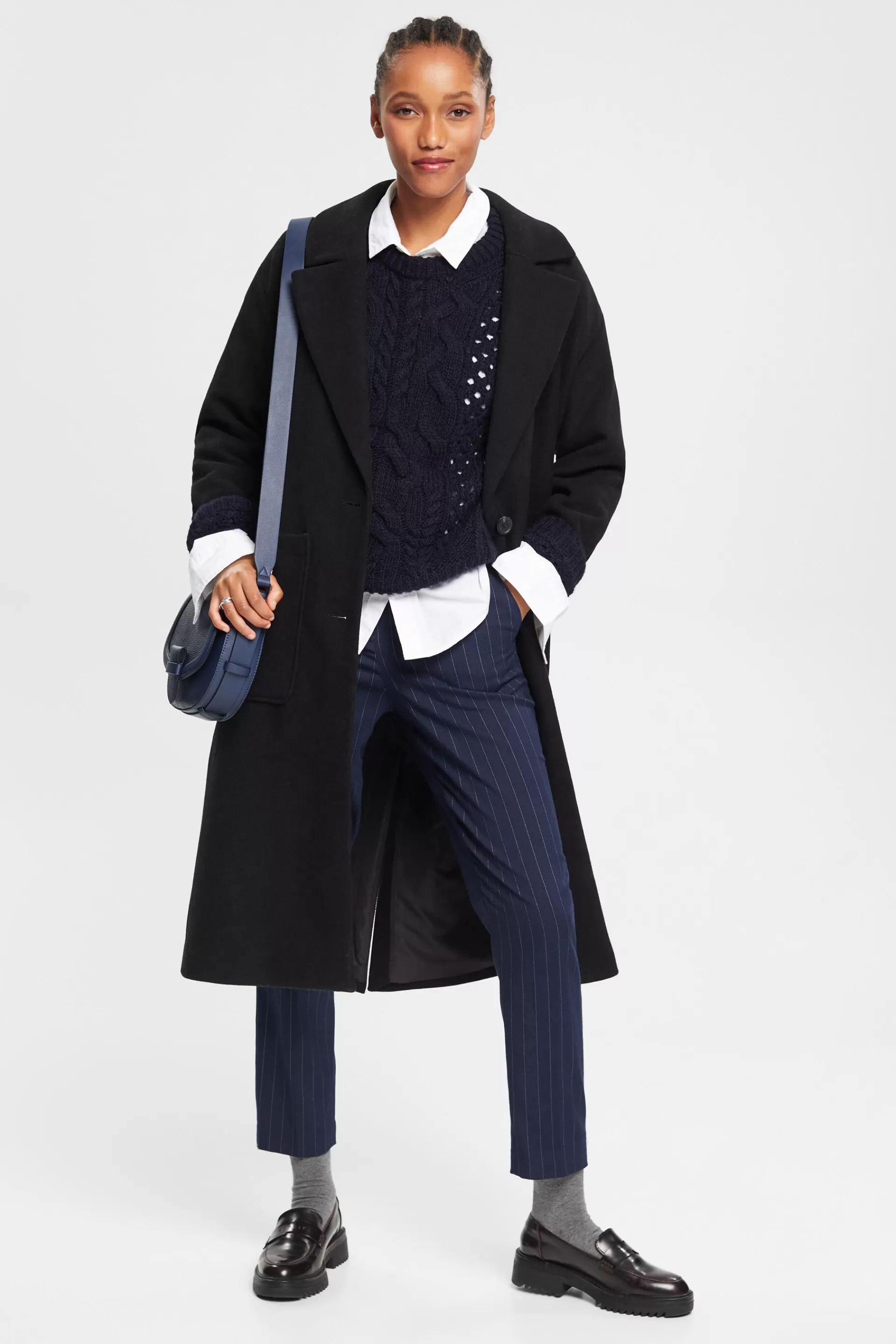 Pullover mit Zopf-Muster-ESPRIT Hot