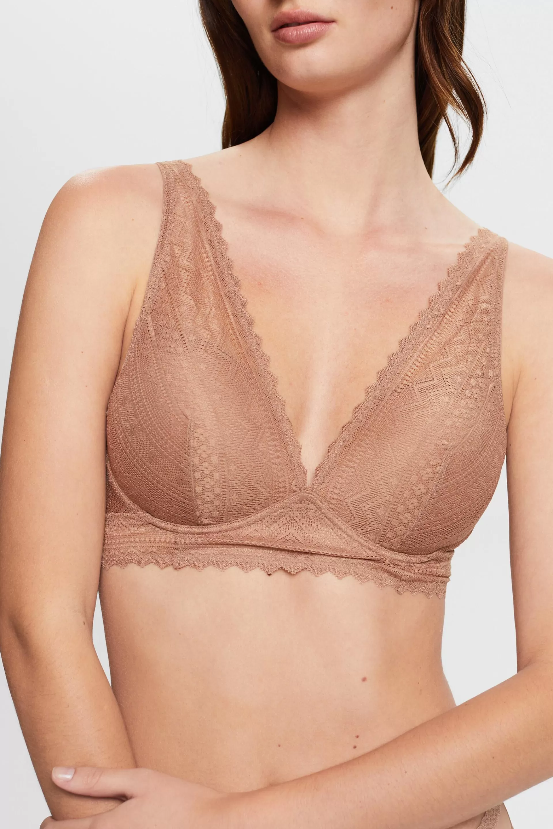 Push-up-BH mit grafischer Spitze-ESPRIT Outlet