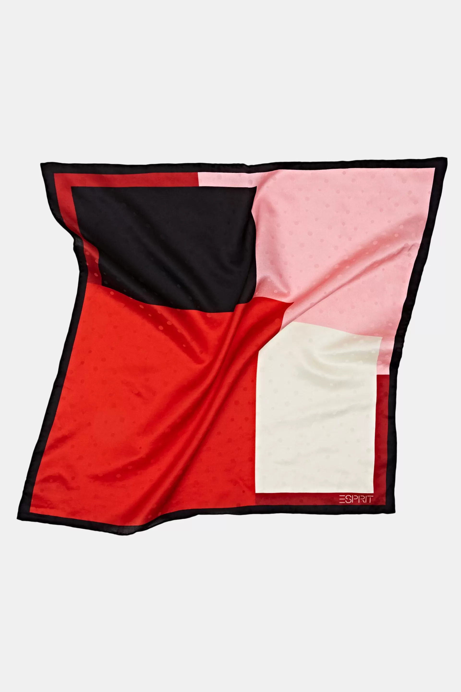 Quadratisches Bandana aus Seiden-Mix mit Print-ESPRIT Sale