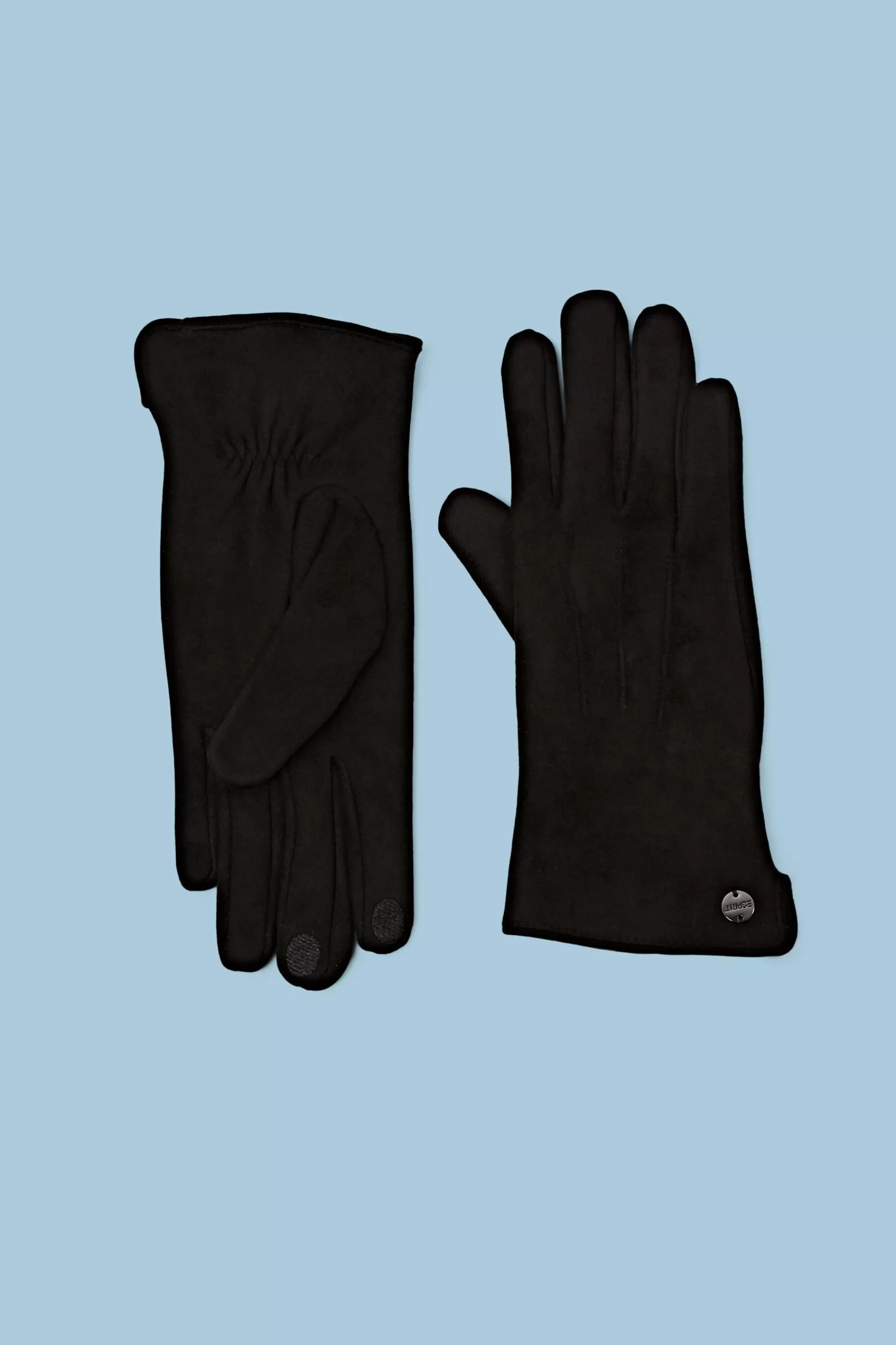 Rauleder-Handschuhe mit Touchscreen-Funktion-ESPRIT Hot