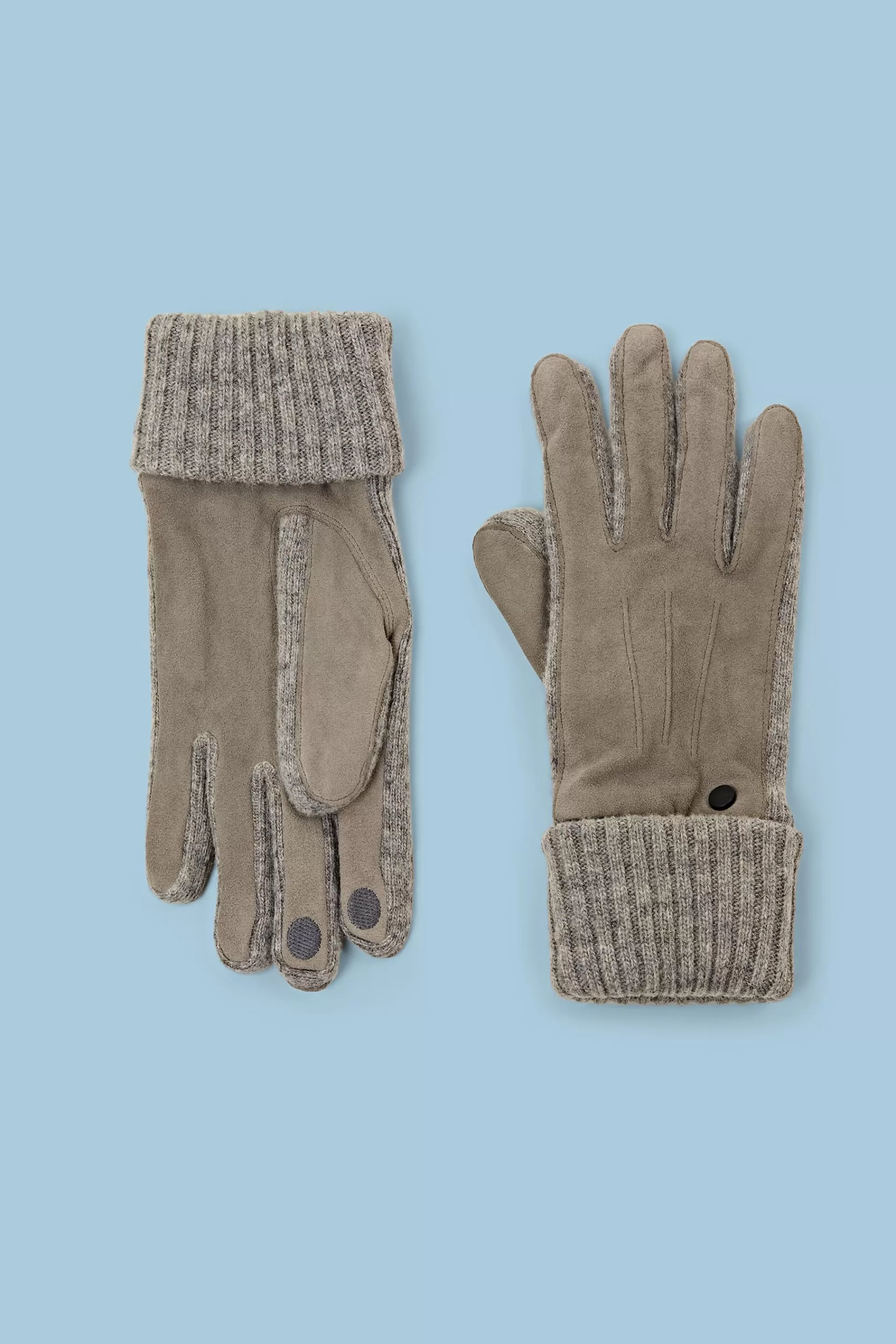 Rauleder-Strickhandschuhe-ESPRIT Discount