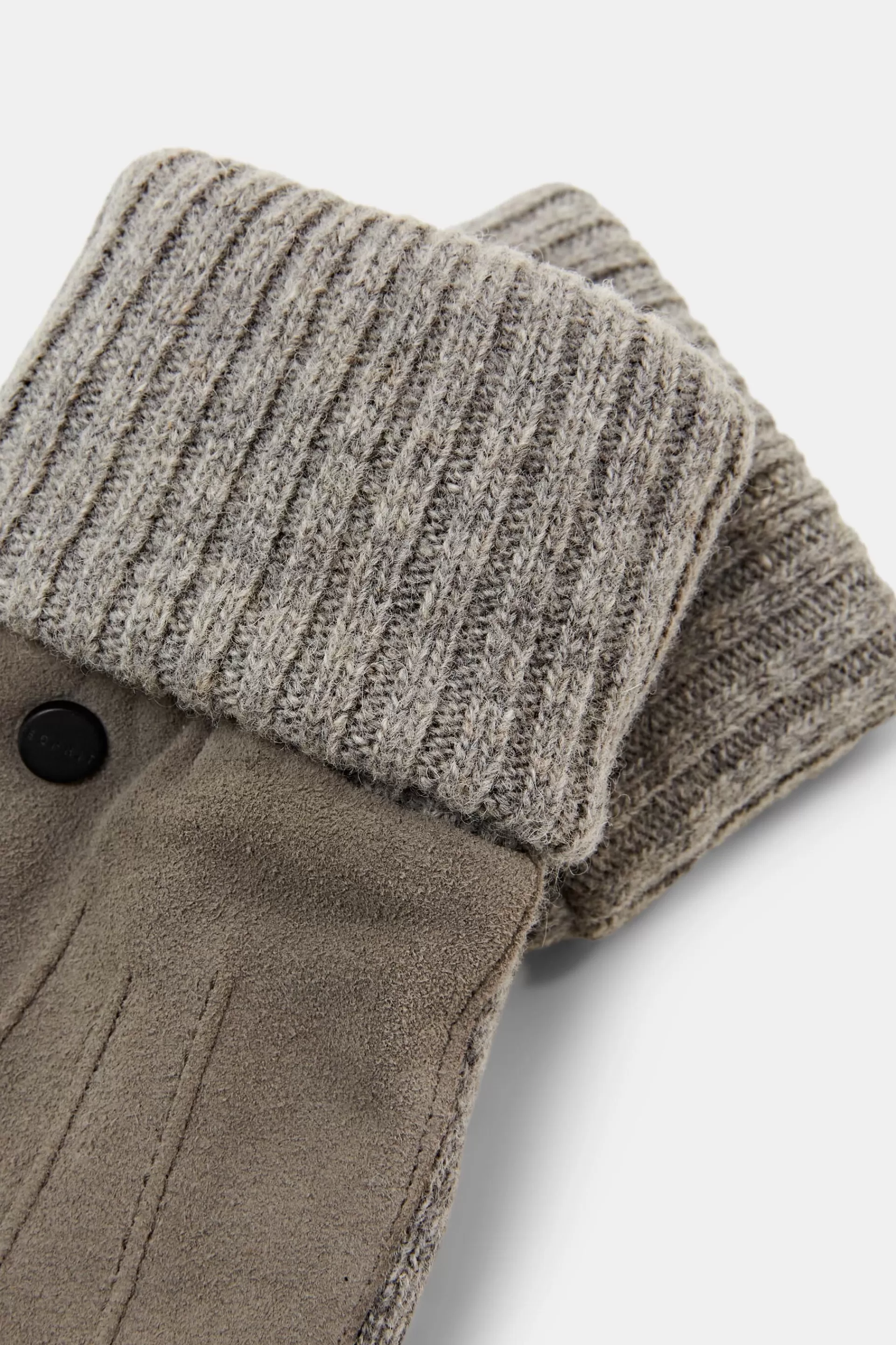 Rauleder-Strickhandschuhe-ESPRIT Discount