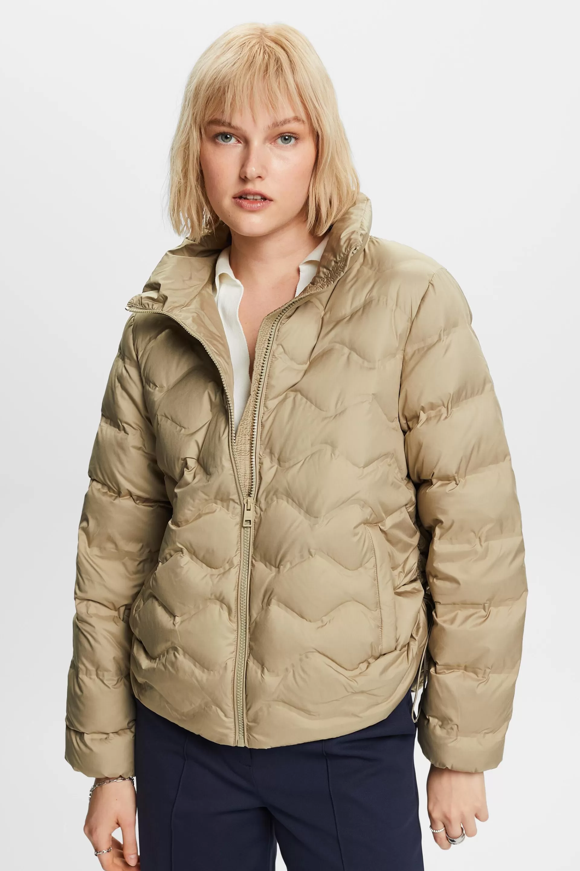 Recycelt: Gesteppte Pufferjacke-ESPRIT Best