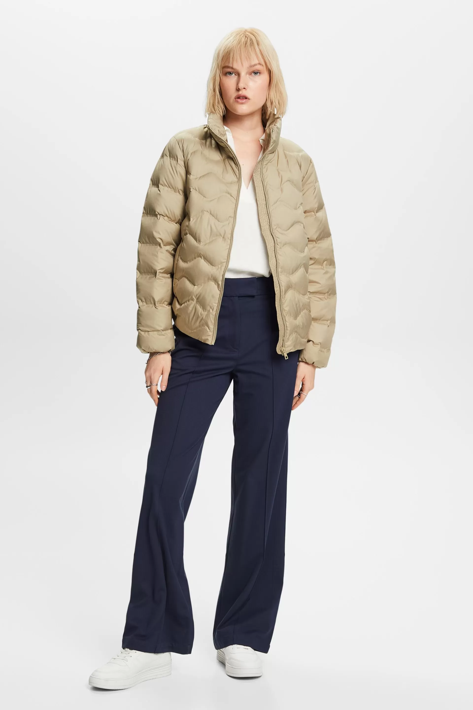 Recycelt: Gesteppte Pufferjacke-ESPRIT Best