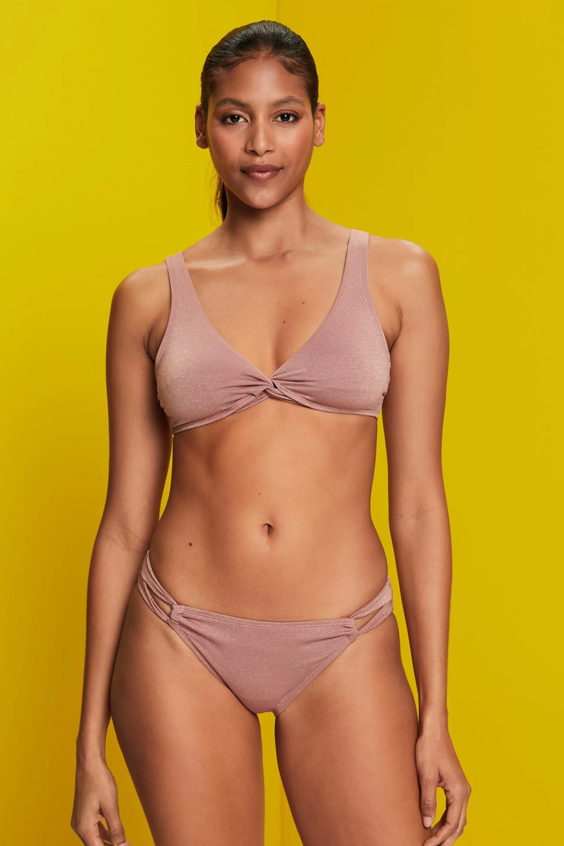 Recycelt: glitzernde Bikinihose-ESPRIT Best Sale