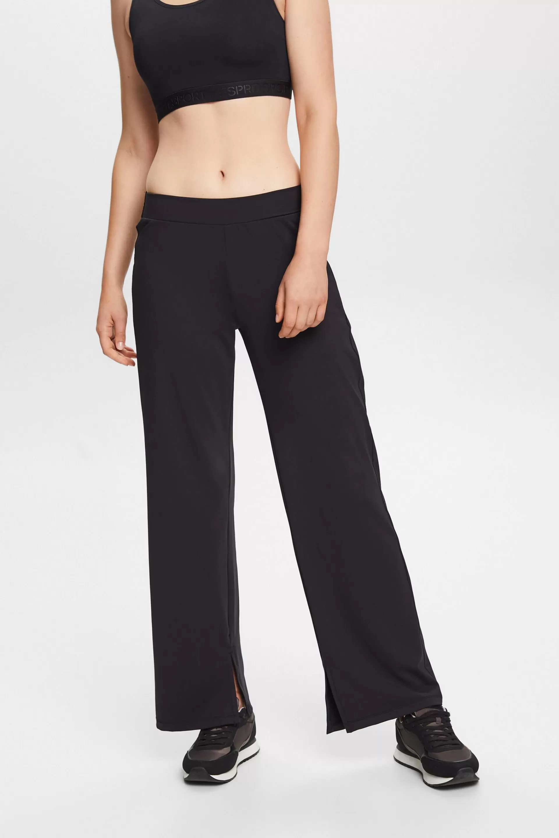 Recycelt: Hose mit weitem Bein-ESPRIT Sale