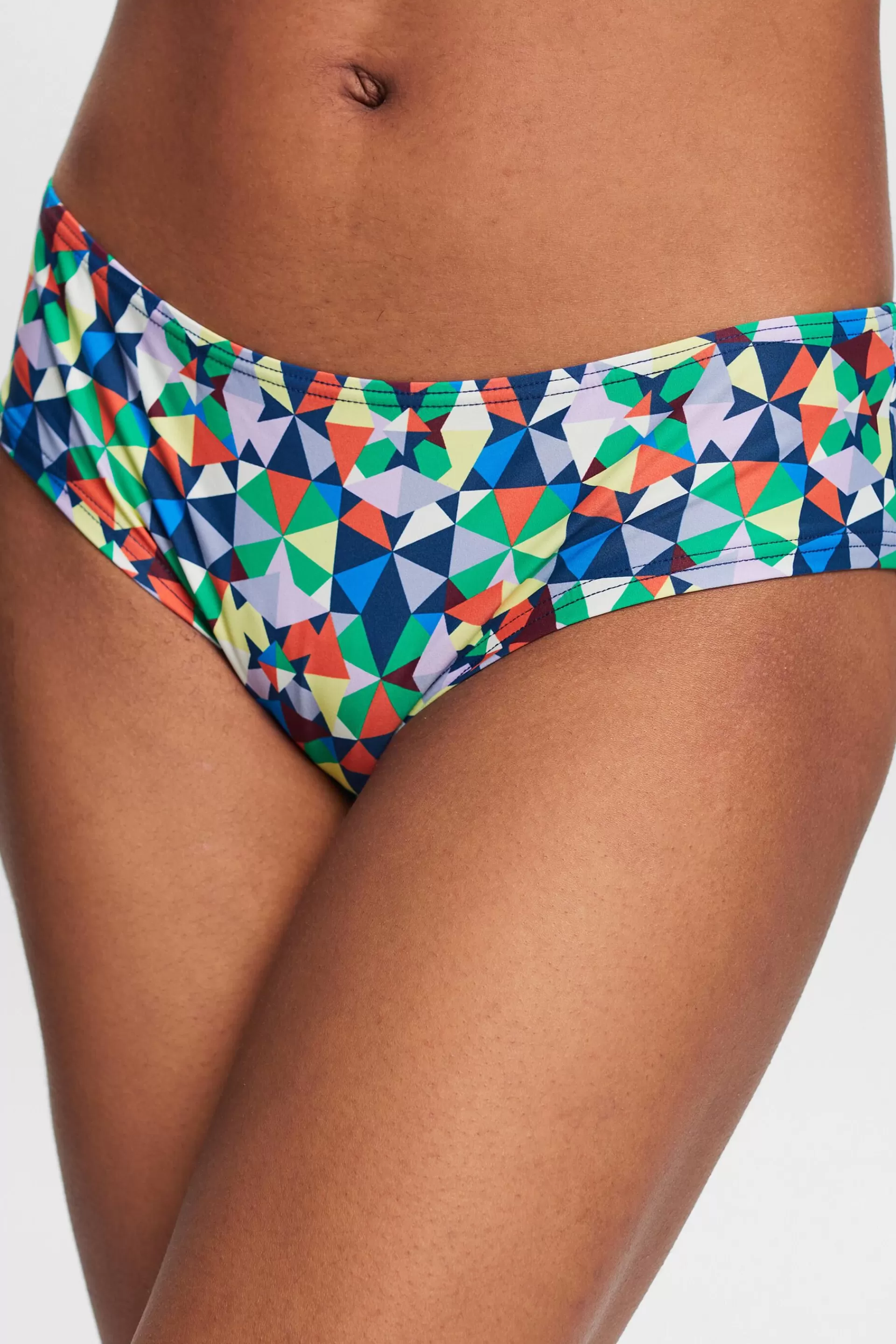 Recycelt: mehrfarbige Bikinihose-ESPRIT Store