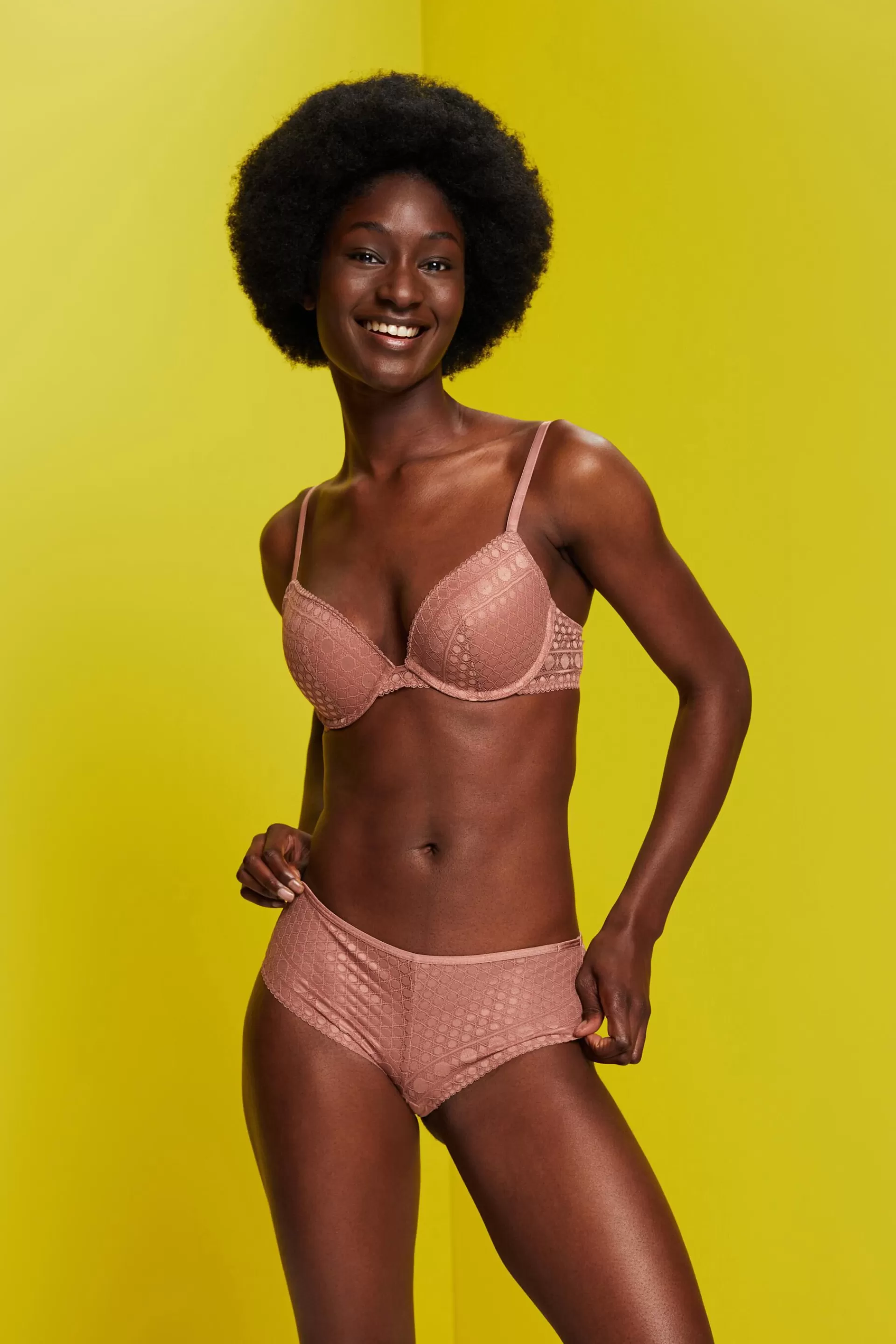 Recycelt: Push-up-BH mit Spitze-ESPRIT Shop