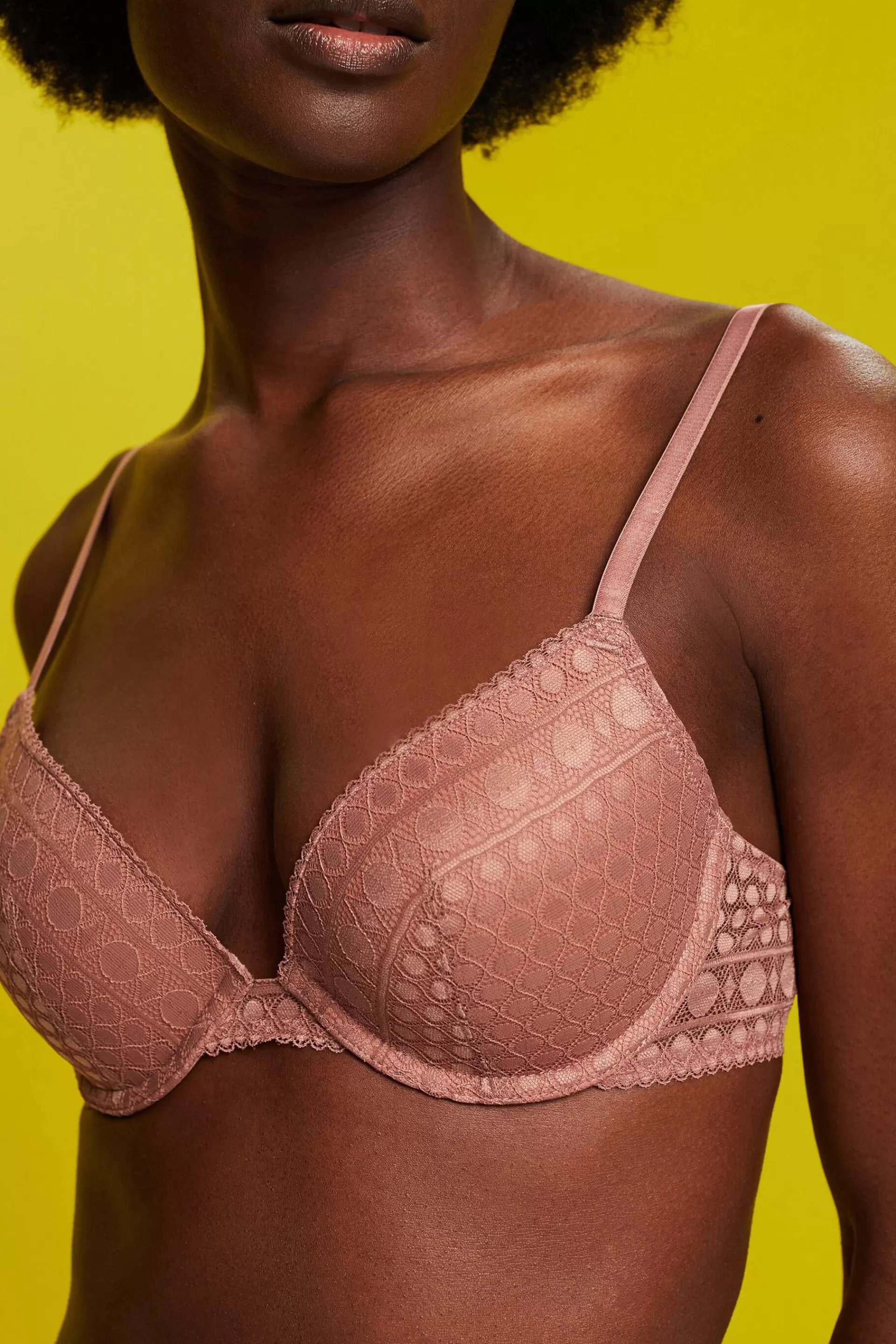 Recycelt: Push-up-BH mit Spitze-ESPRIT Shop