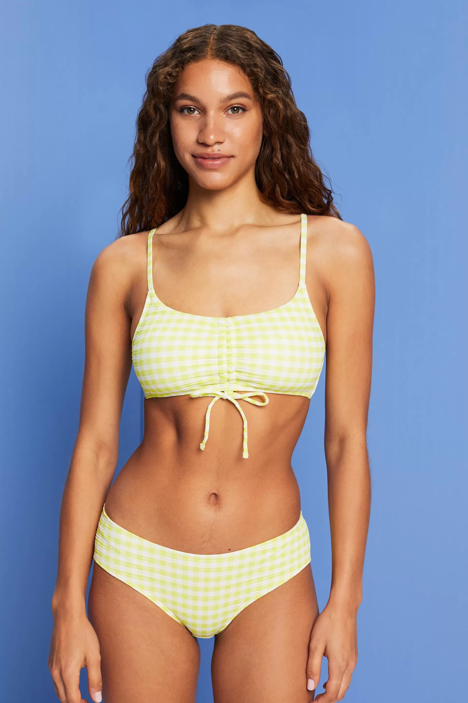 Recycelt: Strukturiertes Bandeau-Bikinitop-ESPRIT Best