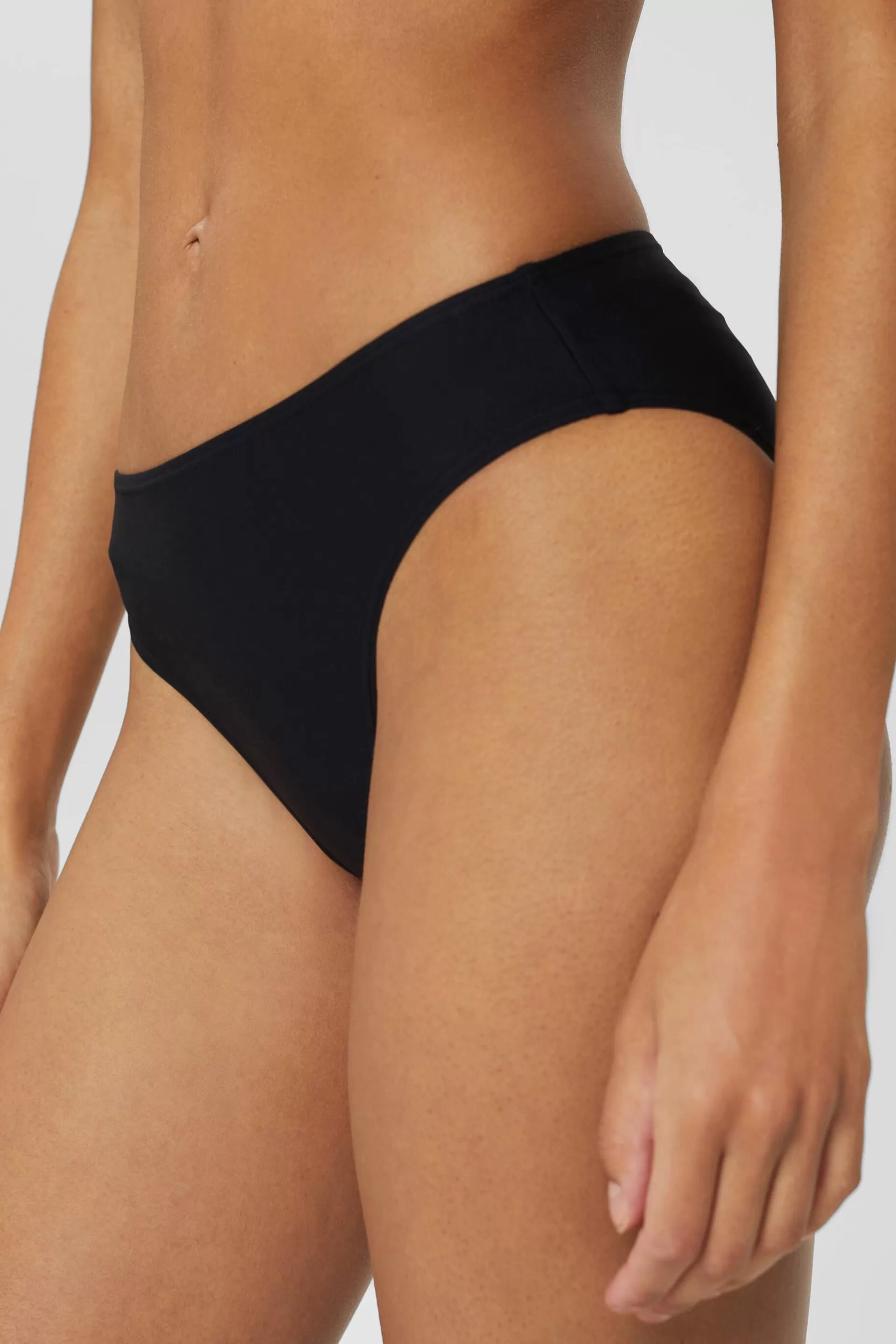 Recycelt: unifarbener Bikinislip-ESPRIT Shop