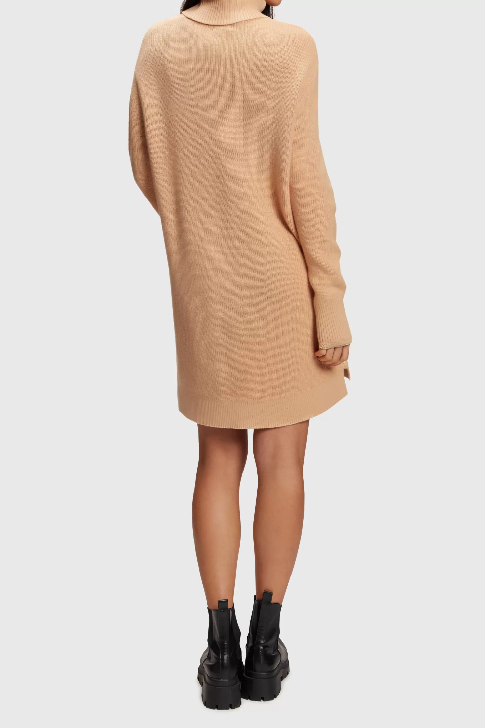 Rollkragen-Strickkleid mit Kaschmiranteil-ESPRIT Cheap