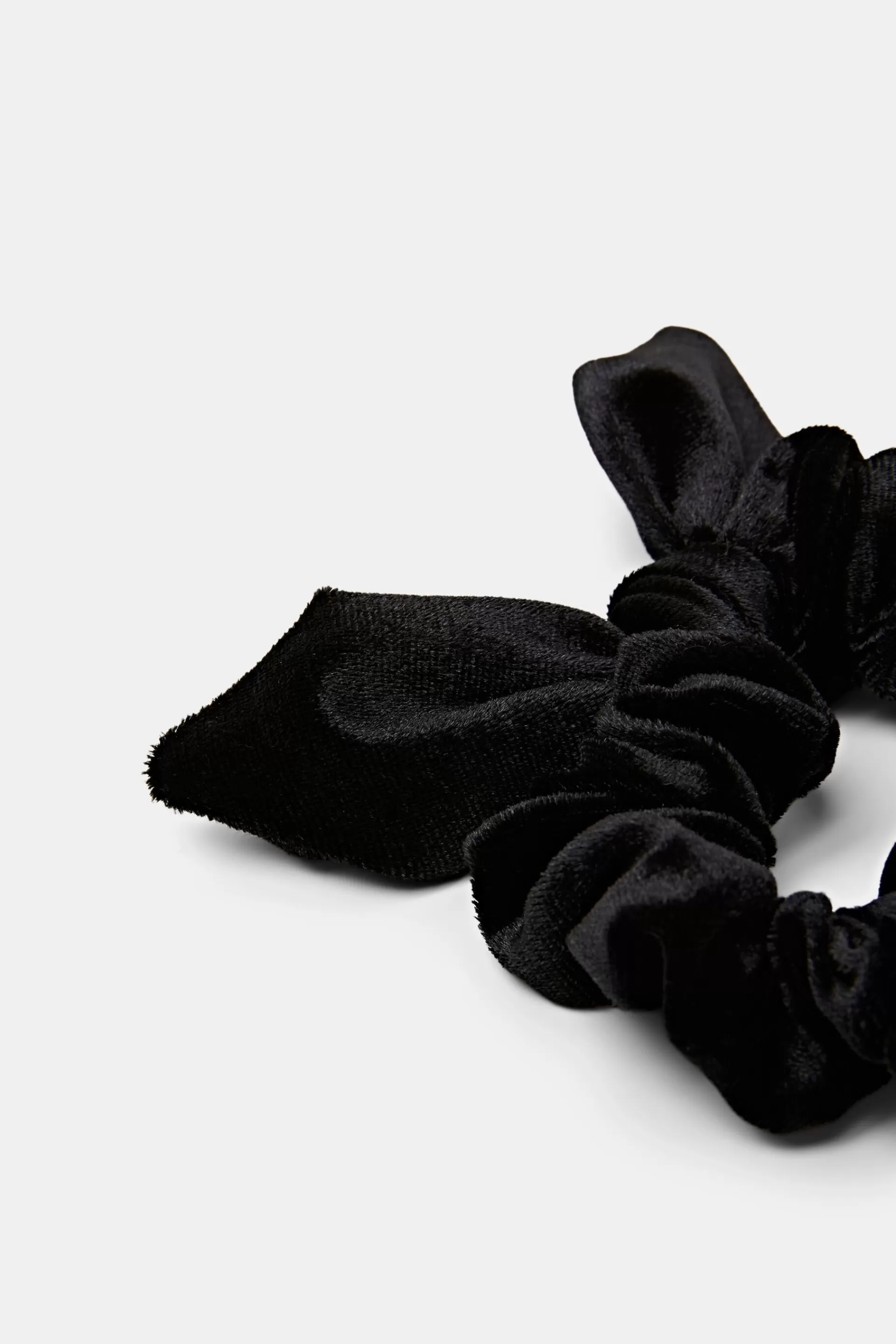 Samt-Scrunchie mit Schleife-ESPRIT Sale