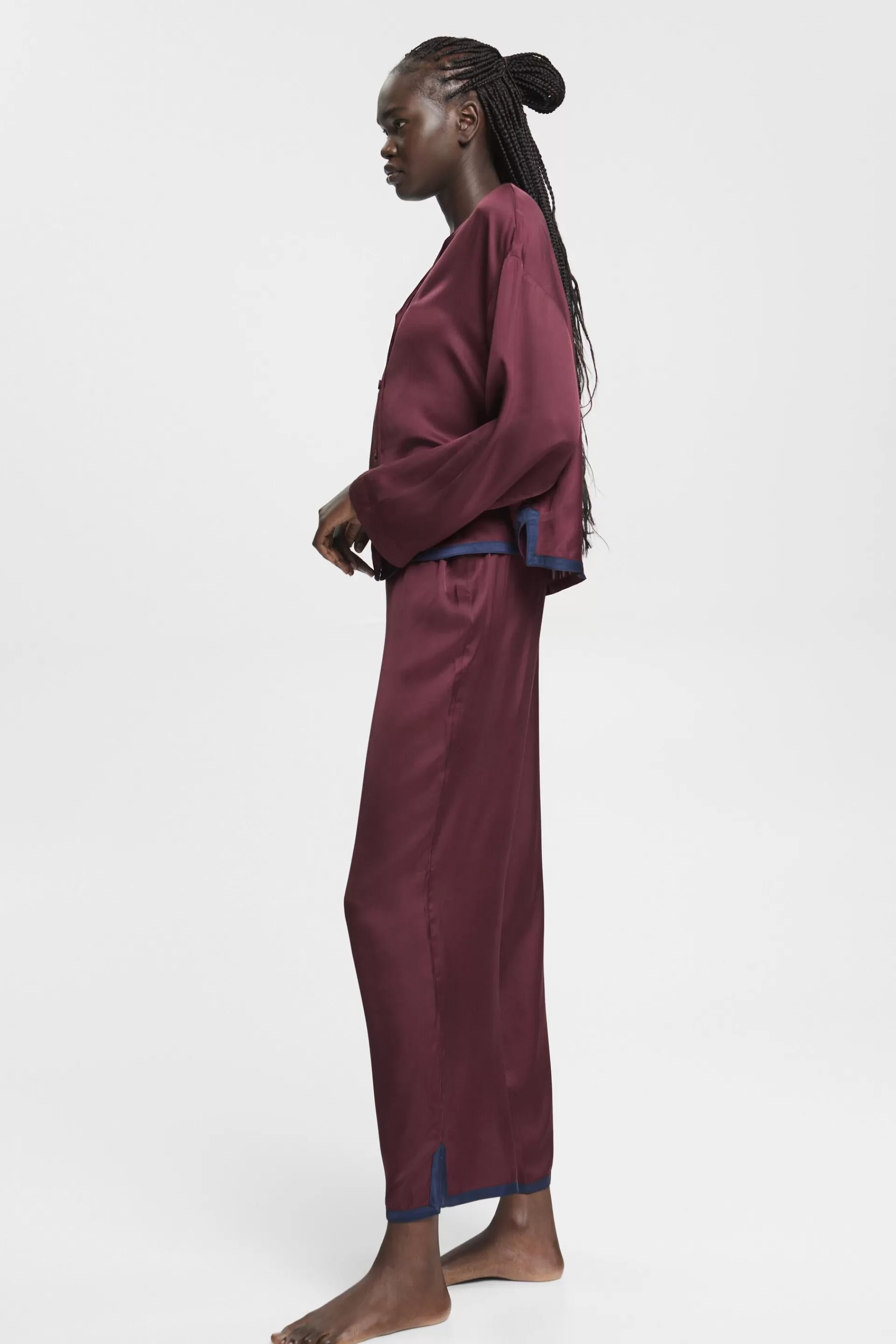 Satin-Pyjama-ESPRIT Store