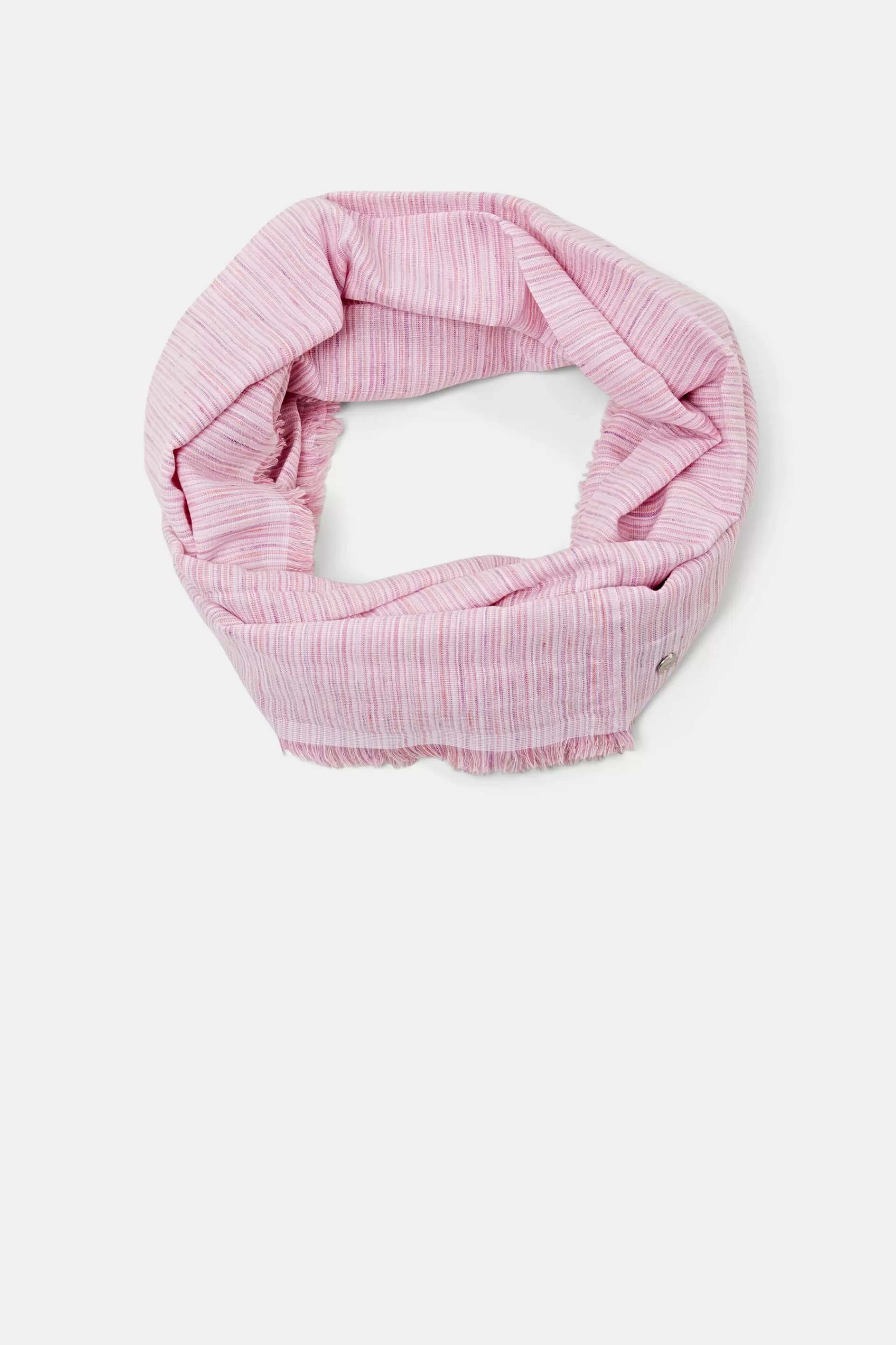 Schaltuch mit ungesäumter Kante und Print-ESPRIT Fashion