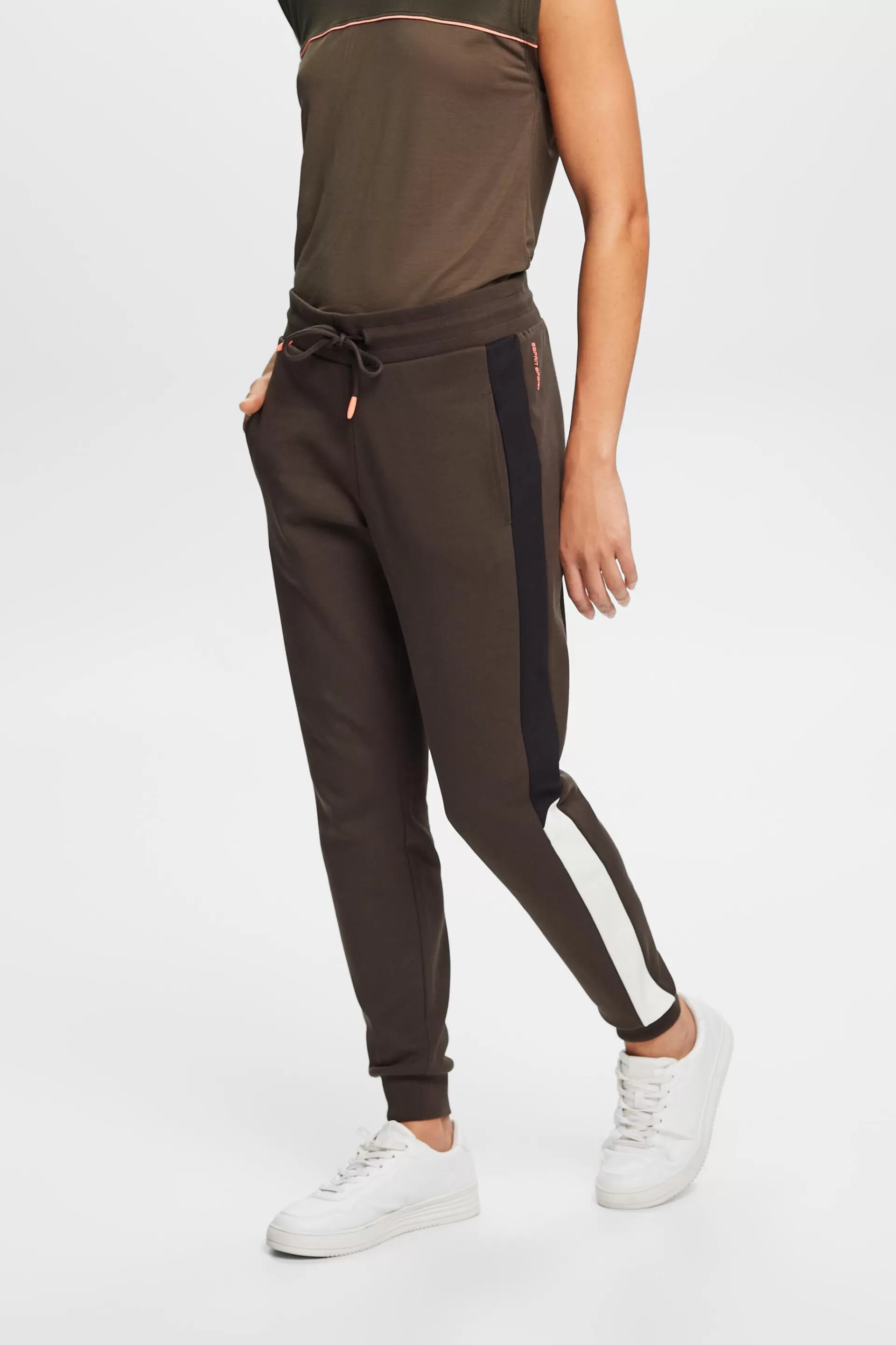 Schmale Jogginghose aus Baumwoll-Mix-ESPRIT Flash Sale