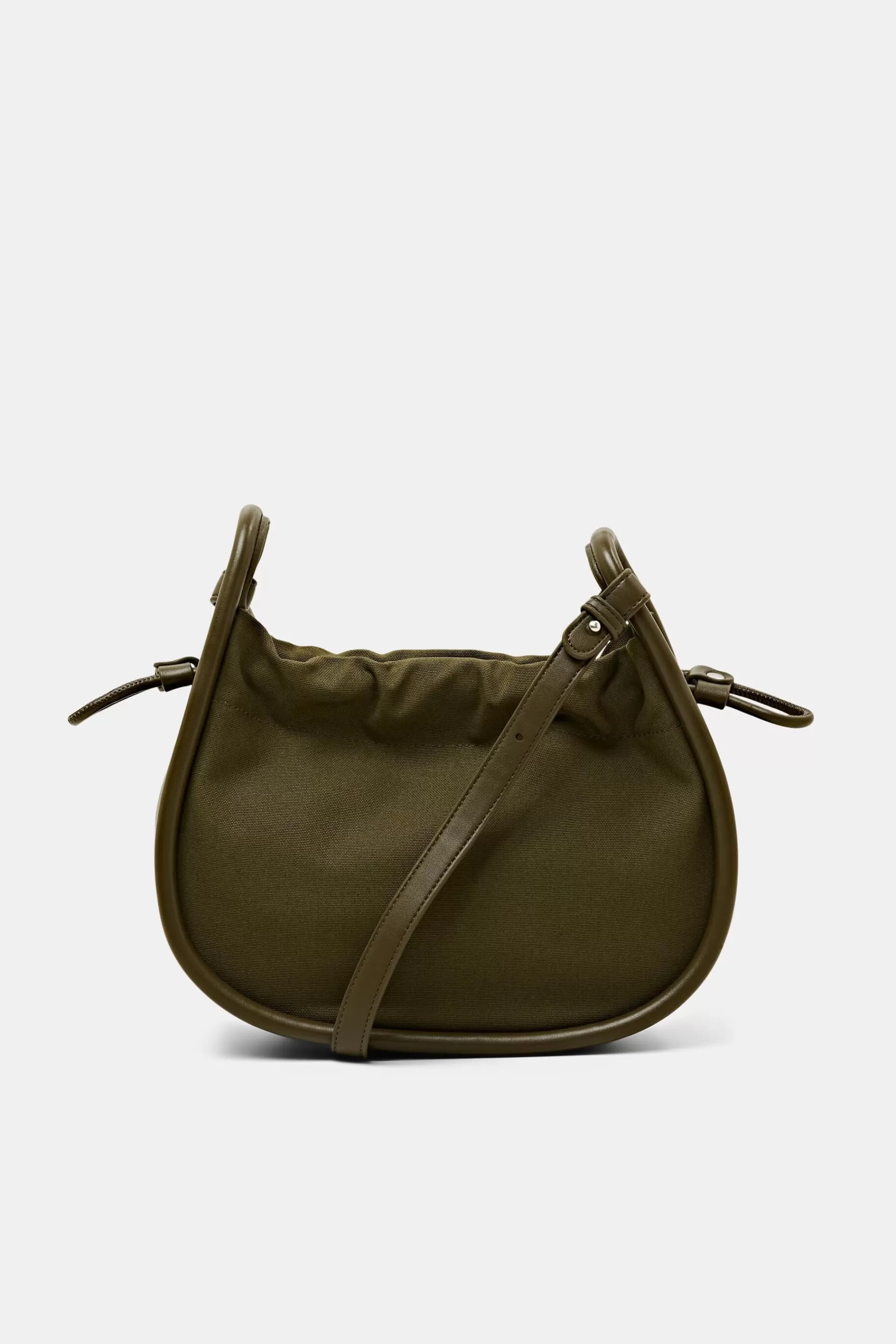 Schultertasche mit Details aus veganem Leder-ESPRIT Cheap
