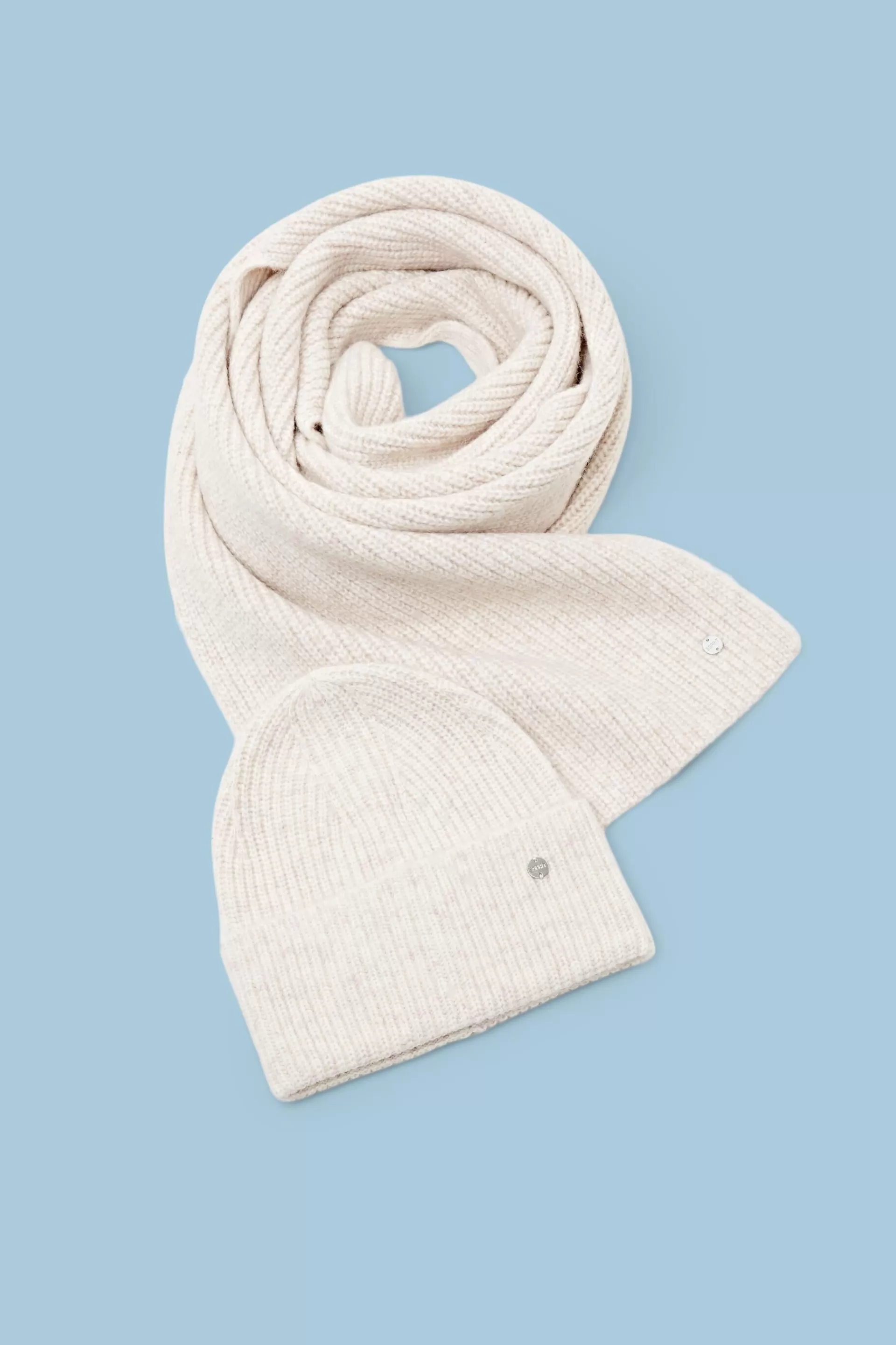 Set: Beanie und Schal in Rippstrick-Optik-ESPRIT Best Sale