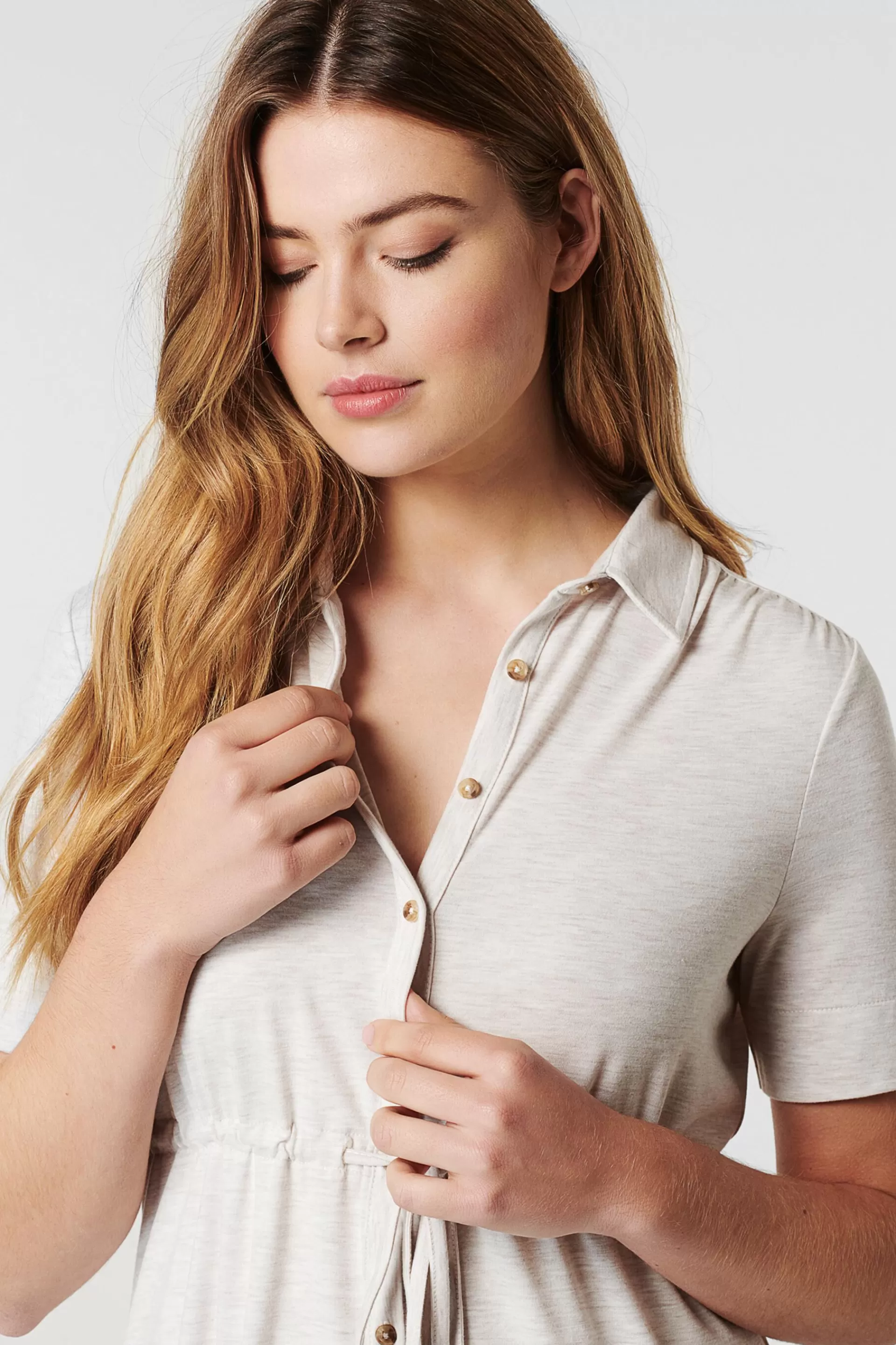 Shirt mit Knopfleiste-ESPRIT Outlet