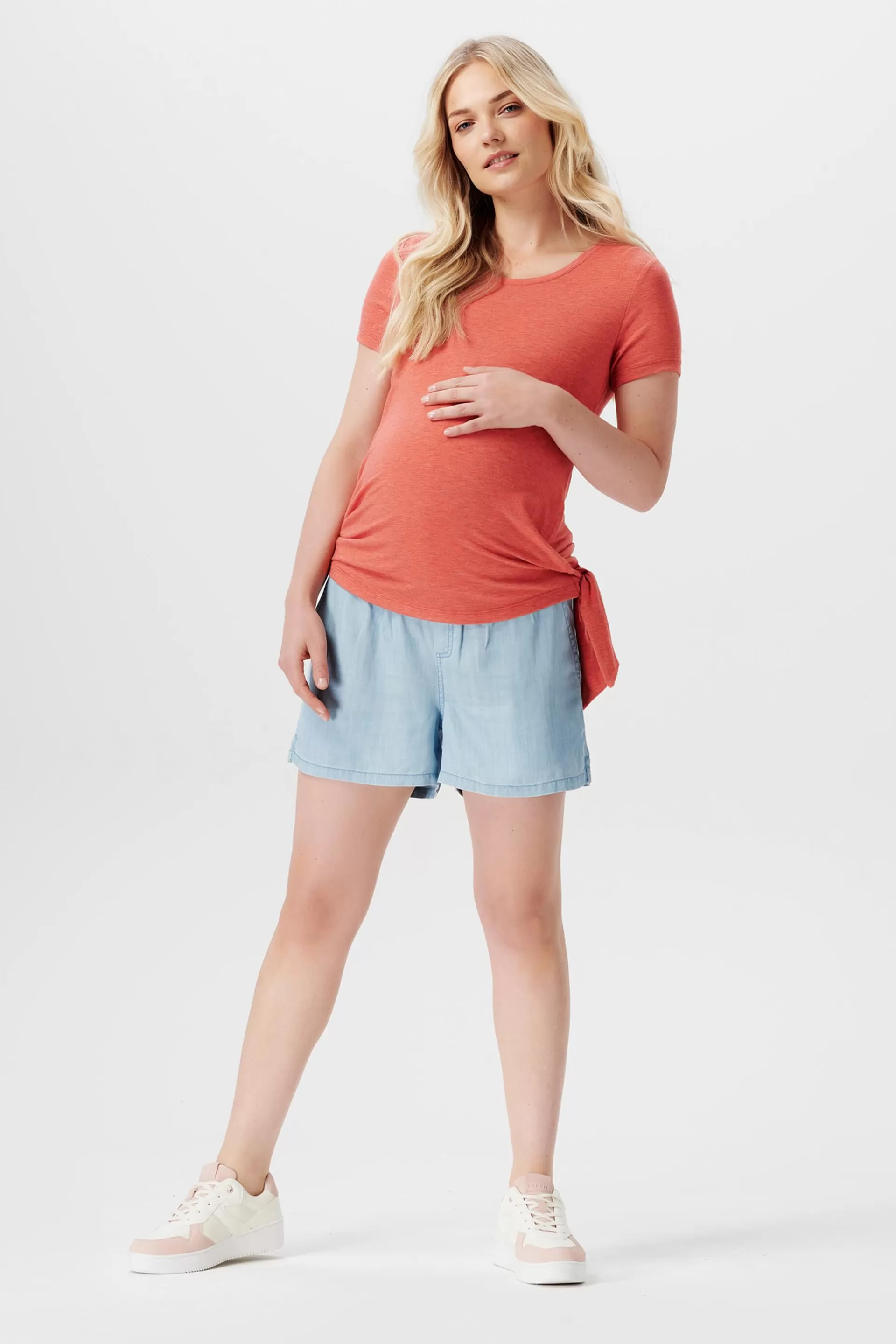 Shorts mit elastischem Unterbauchbund-ESPRIT Sale